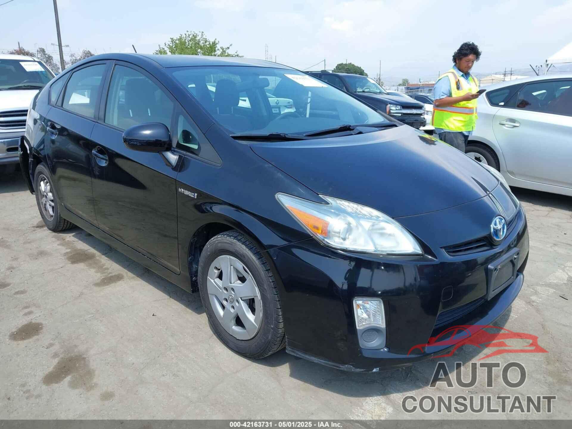 TOYOTA PRIUS 2011 - JTDKN3DU4B1386928