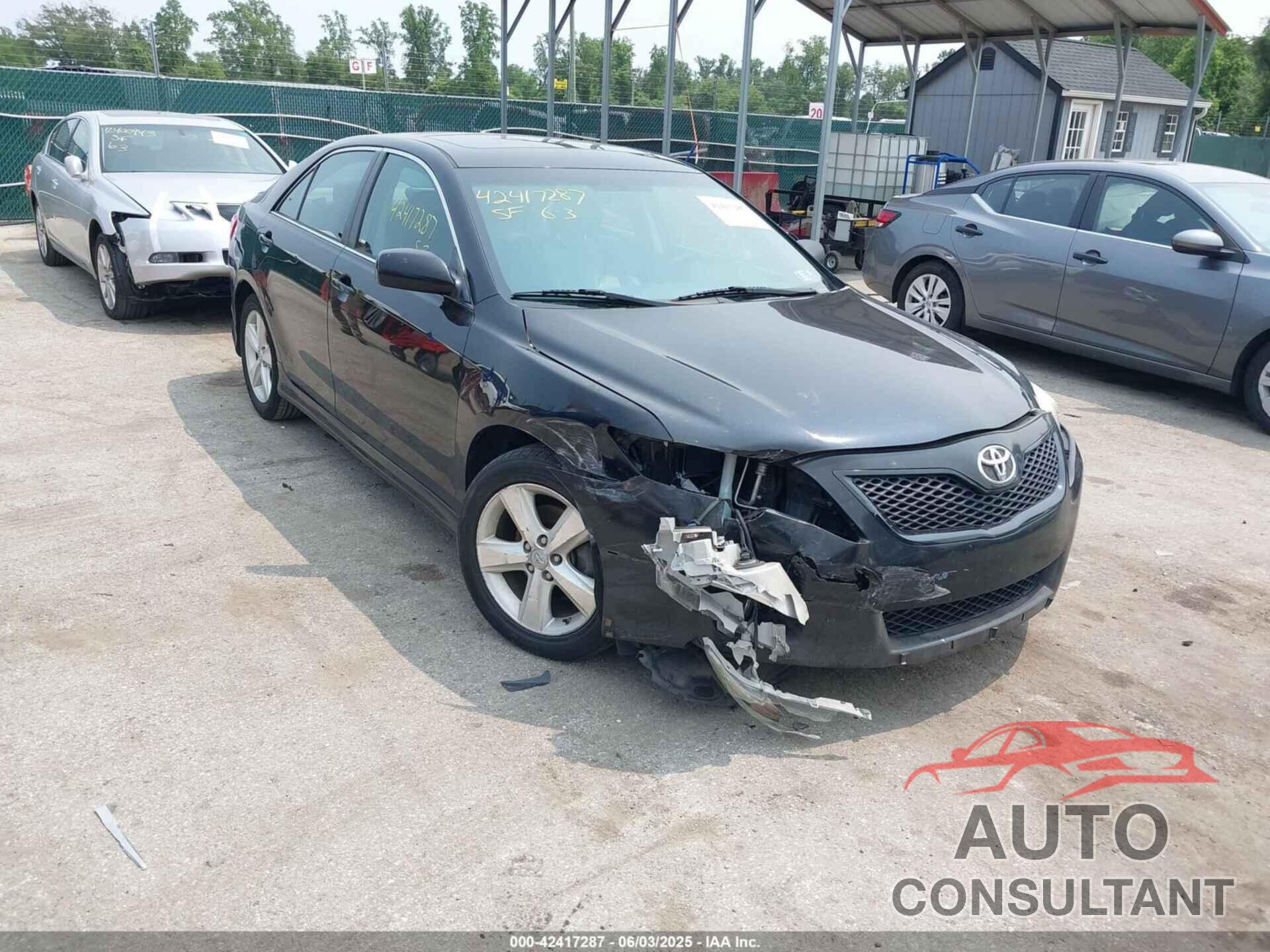 TOYOTA CAMRY 2011 - 4T1BF3EK3BU222302