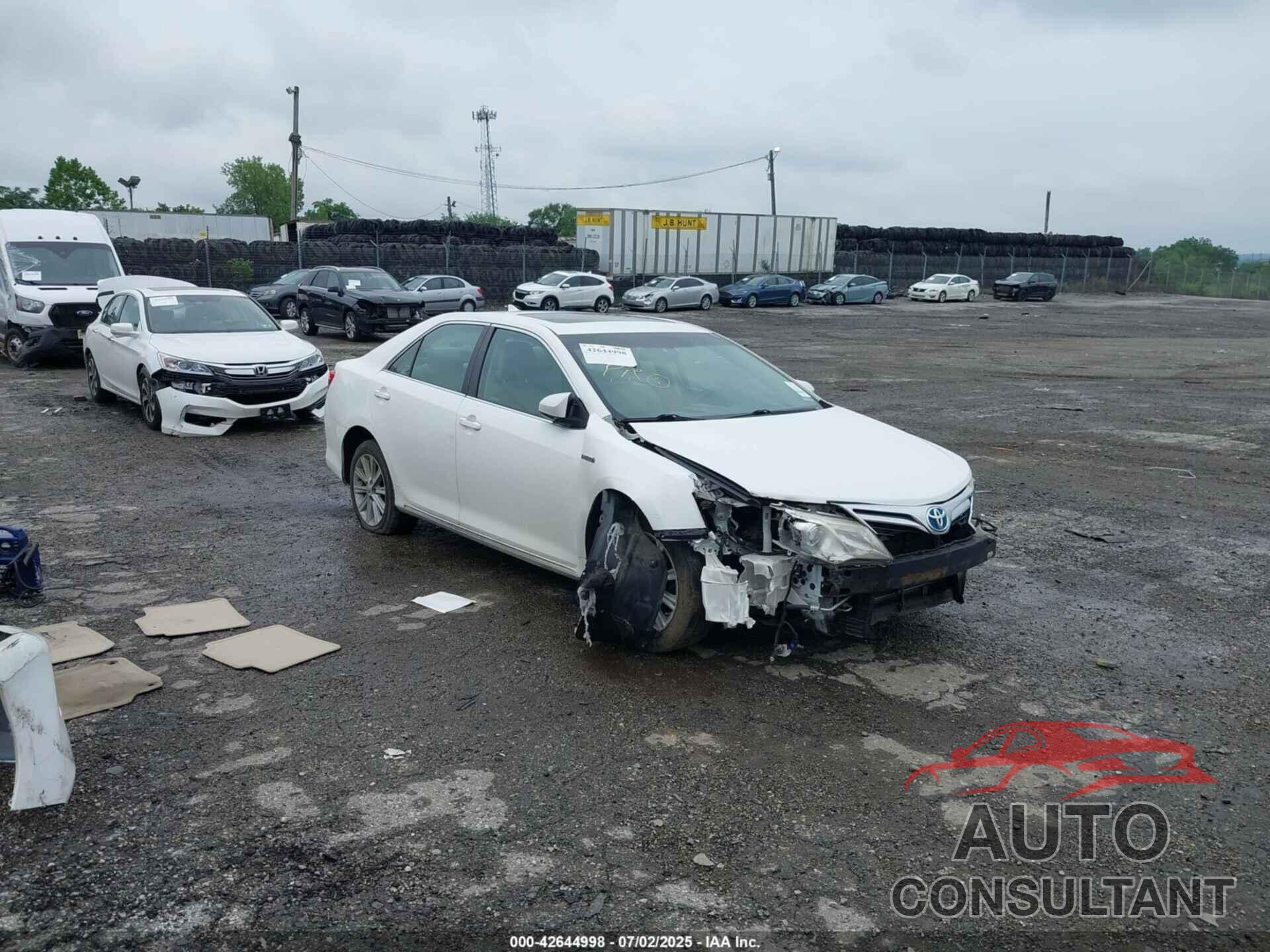 TOYOTA CAMRY HYBRID 2012 - 4T1BD1FK2CU025857