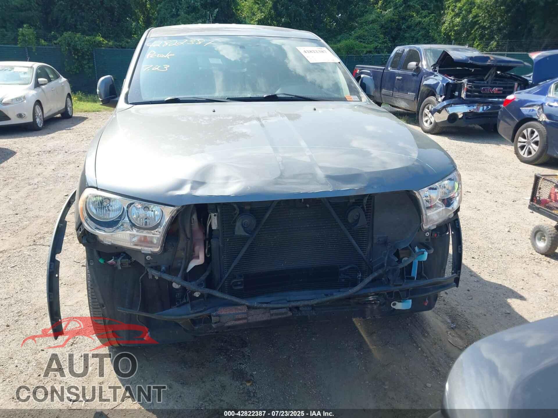 DODGE DURANGO 2012 - 1C4RDJAG1CC207237