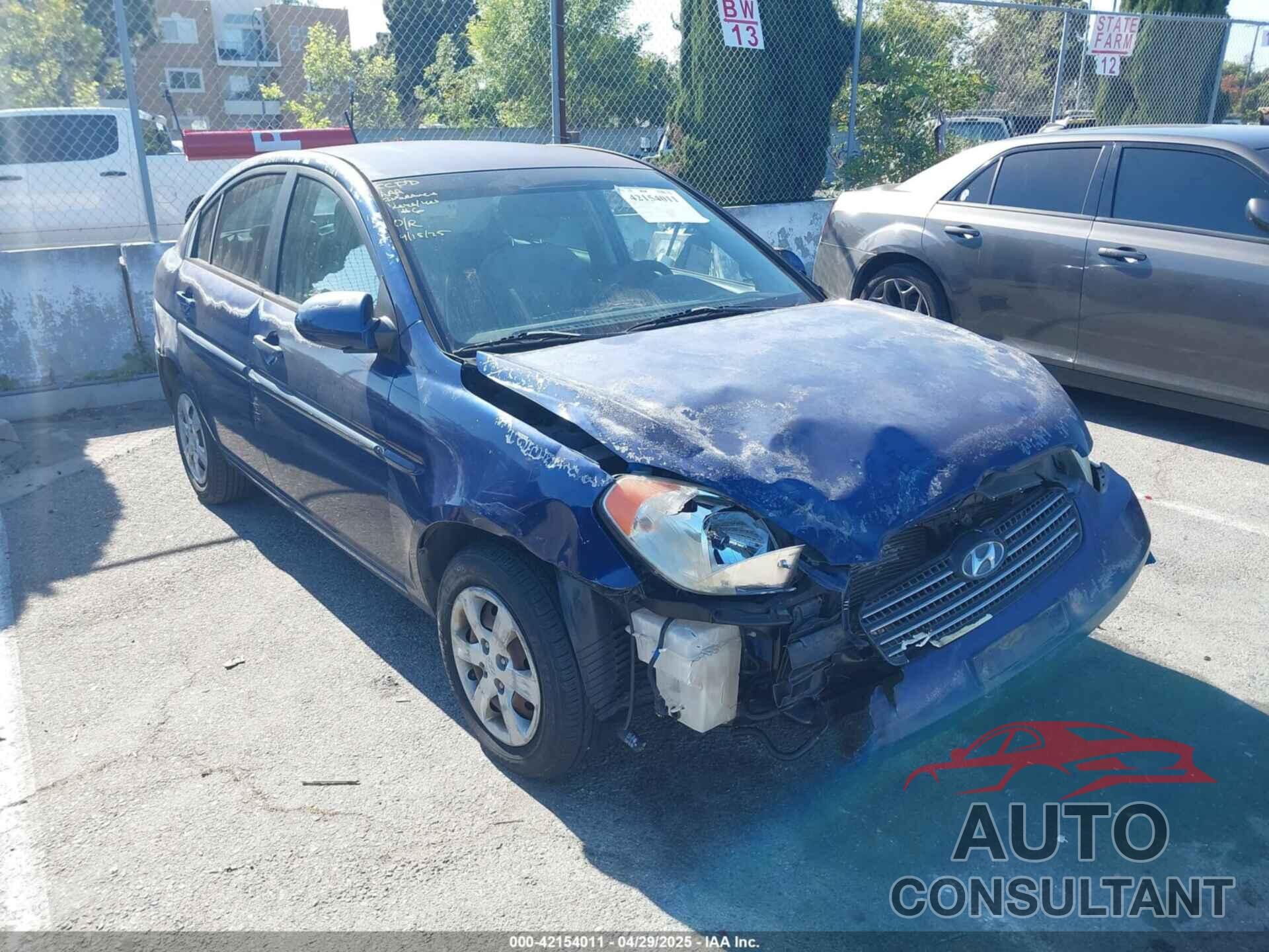 HYUNDAI ACCENT 2009 - KMHCN46C79U291993
