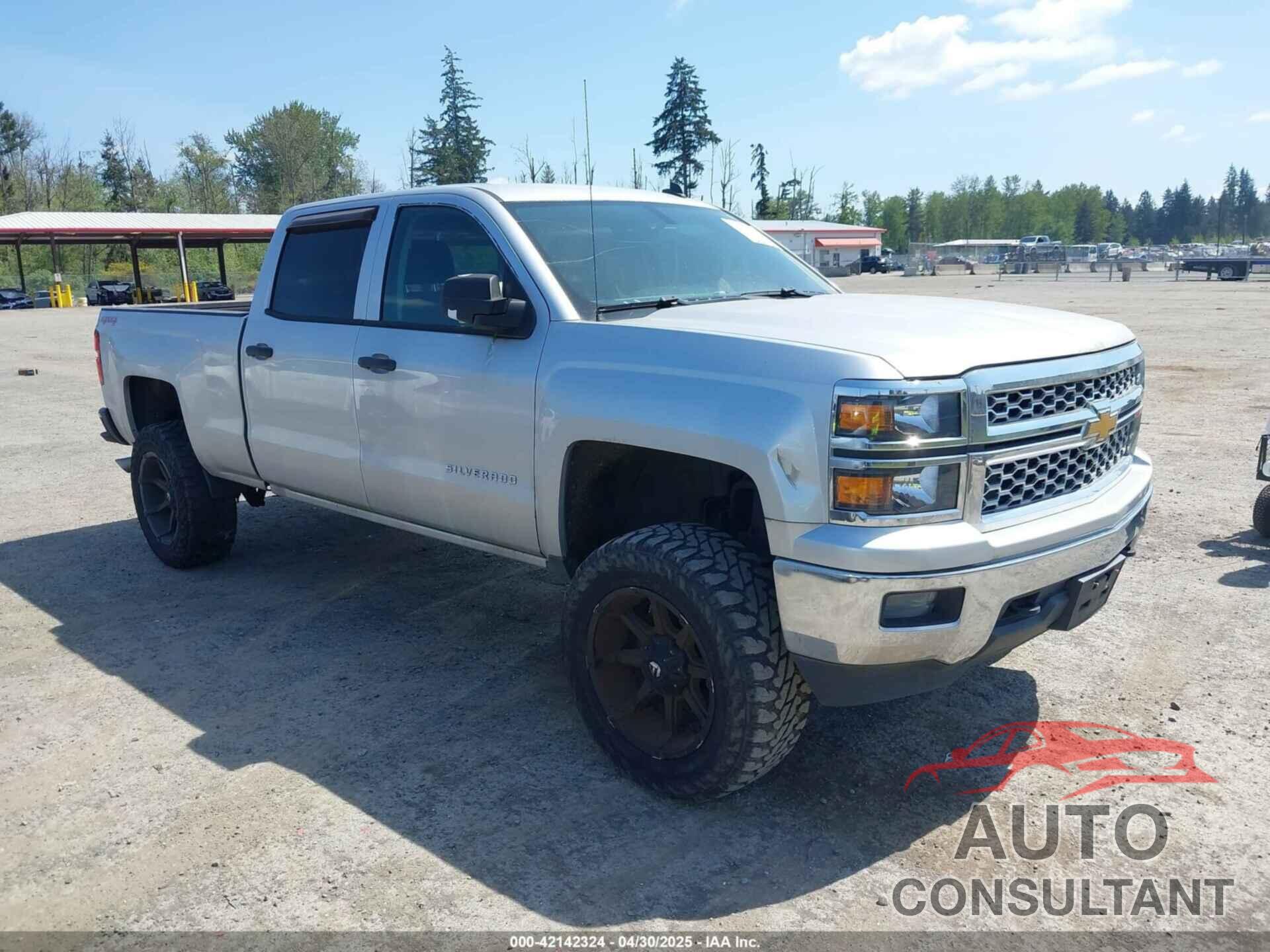 CHEVROLET SILVERADO 1500 2014 - 3GCUKREH0EG399090