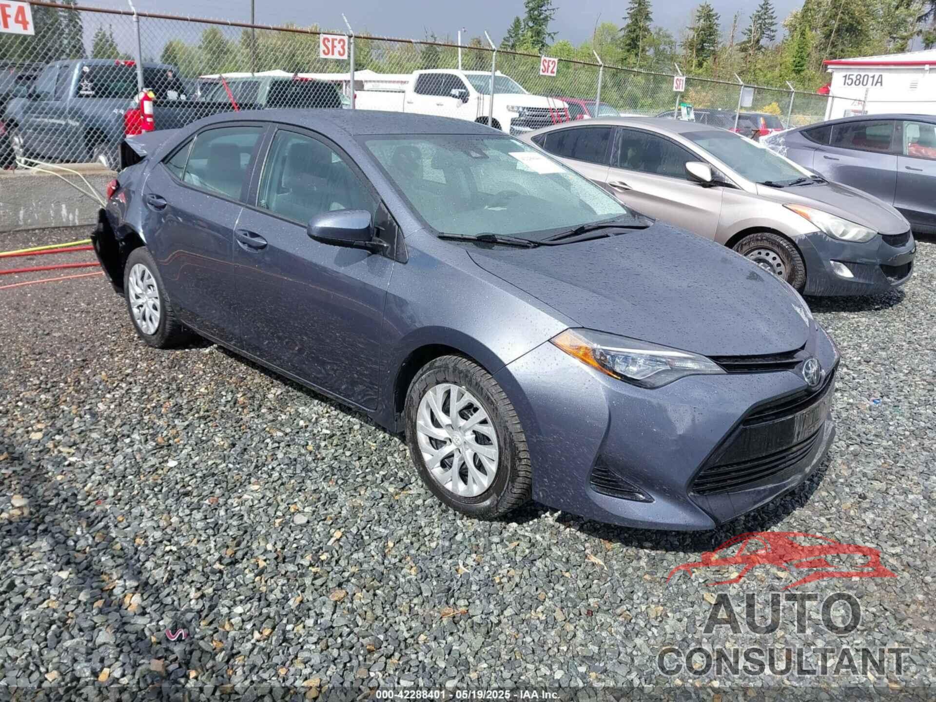 TOYOTA COROLLA 2017 - 2T1BURHE2HC847508
