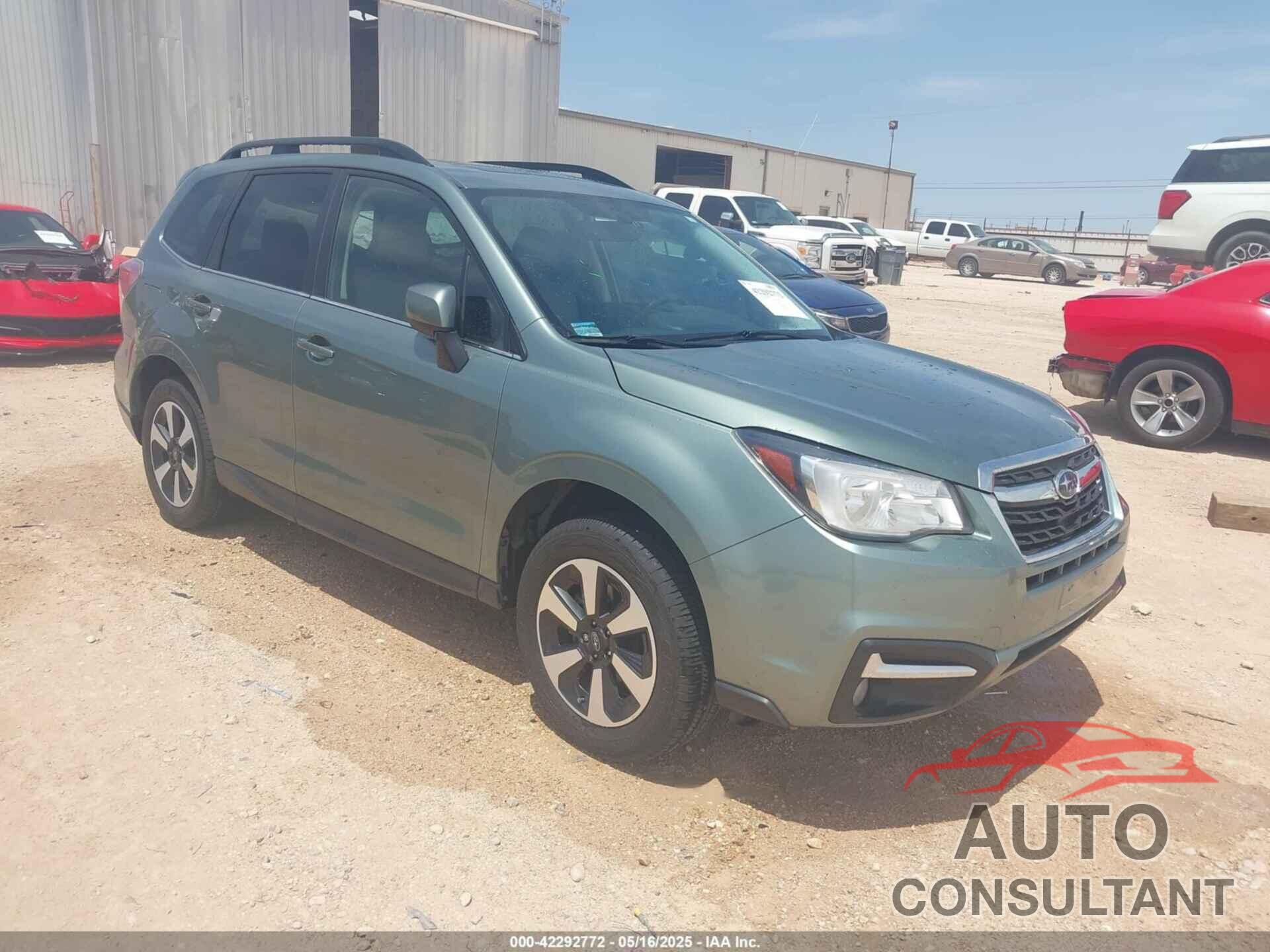 SUBARU FORESTER 2018 - JF2SJAJC3JH437127