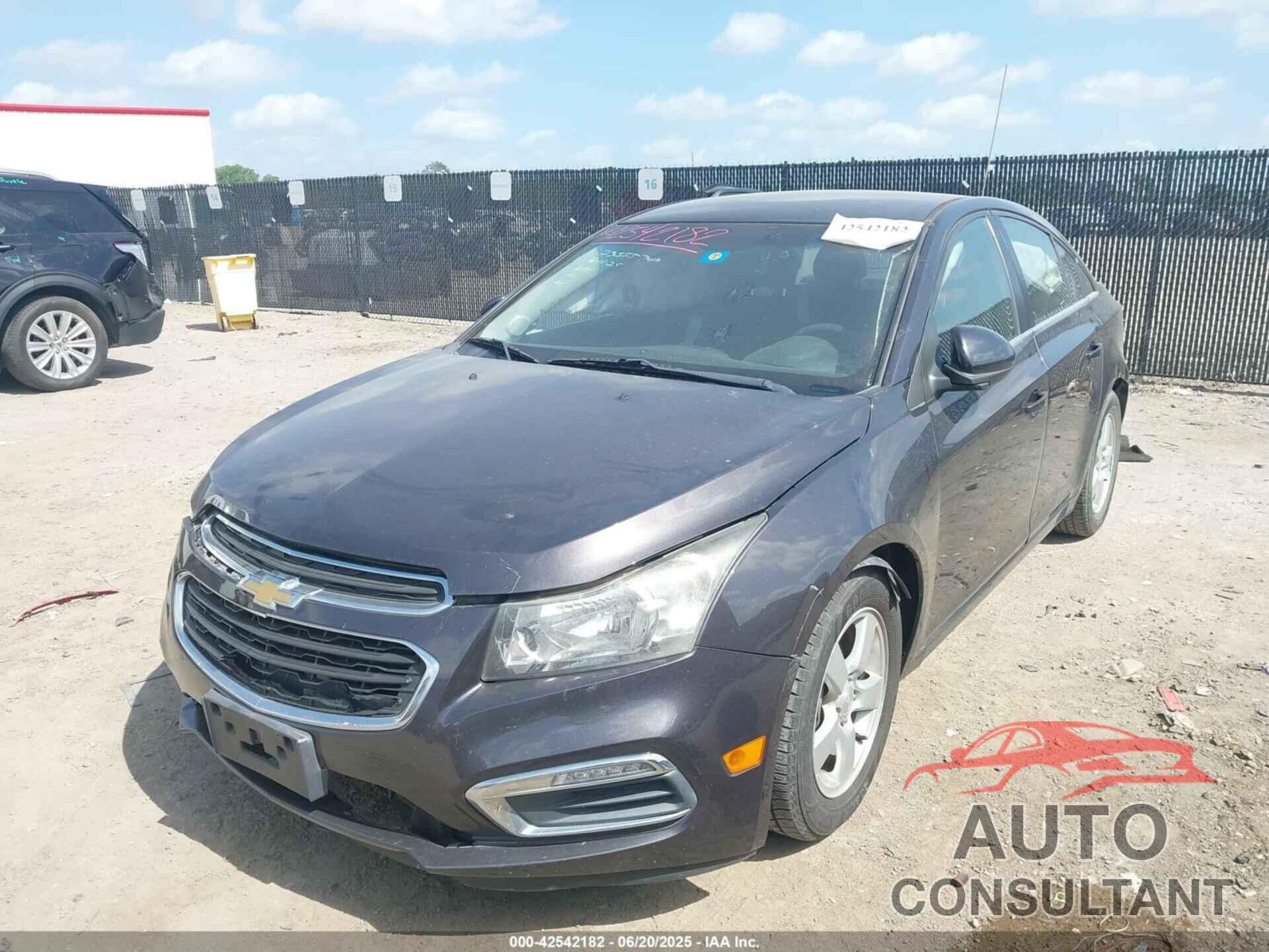 CHEVROLET CRUZE 2015 - 1G1PC5SBXF7223964