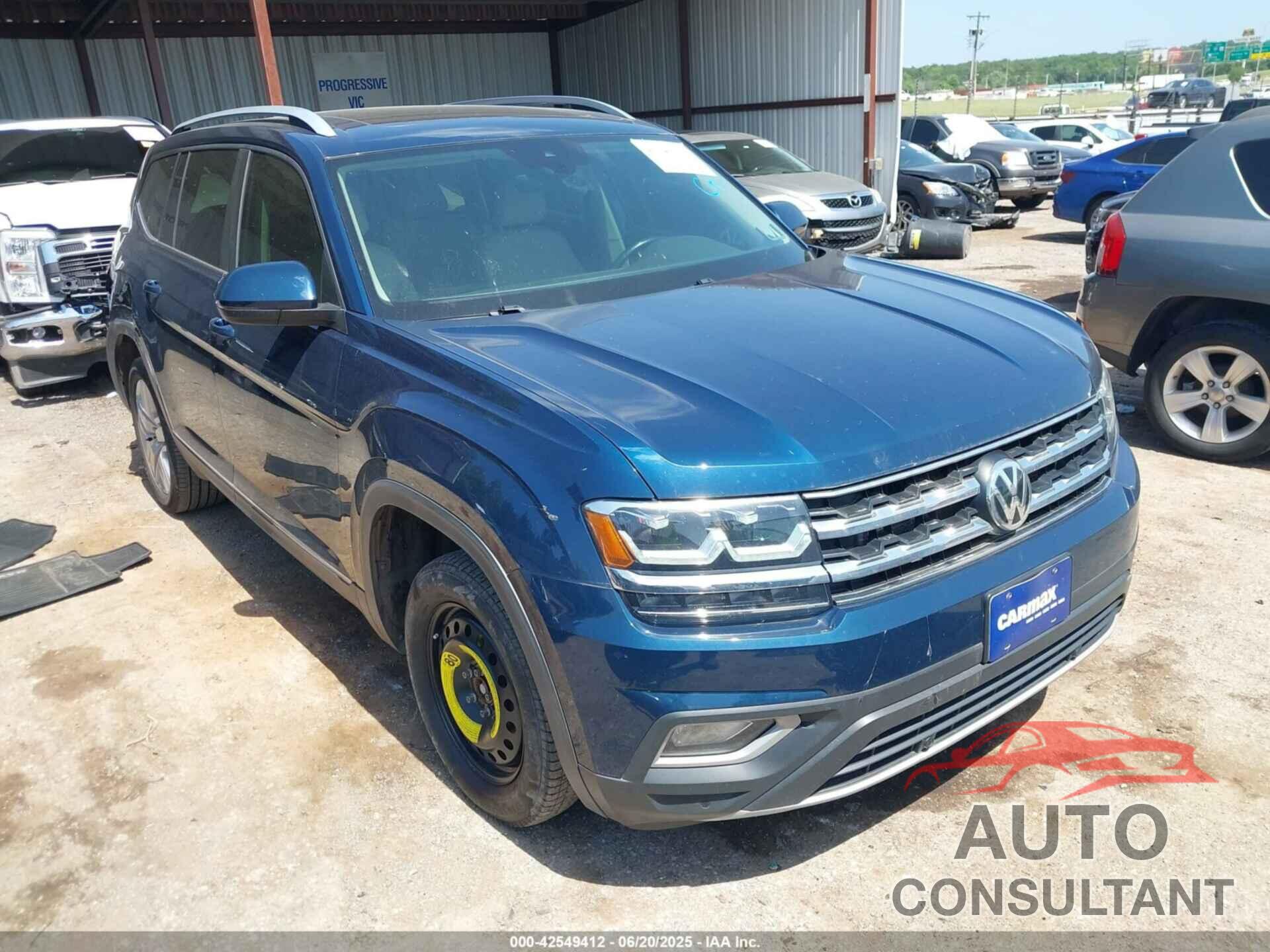VOLKSWAGEN ATLAS 2019 - 1V2ER2CA7KC621022