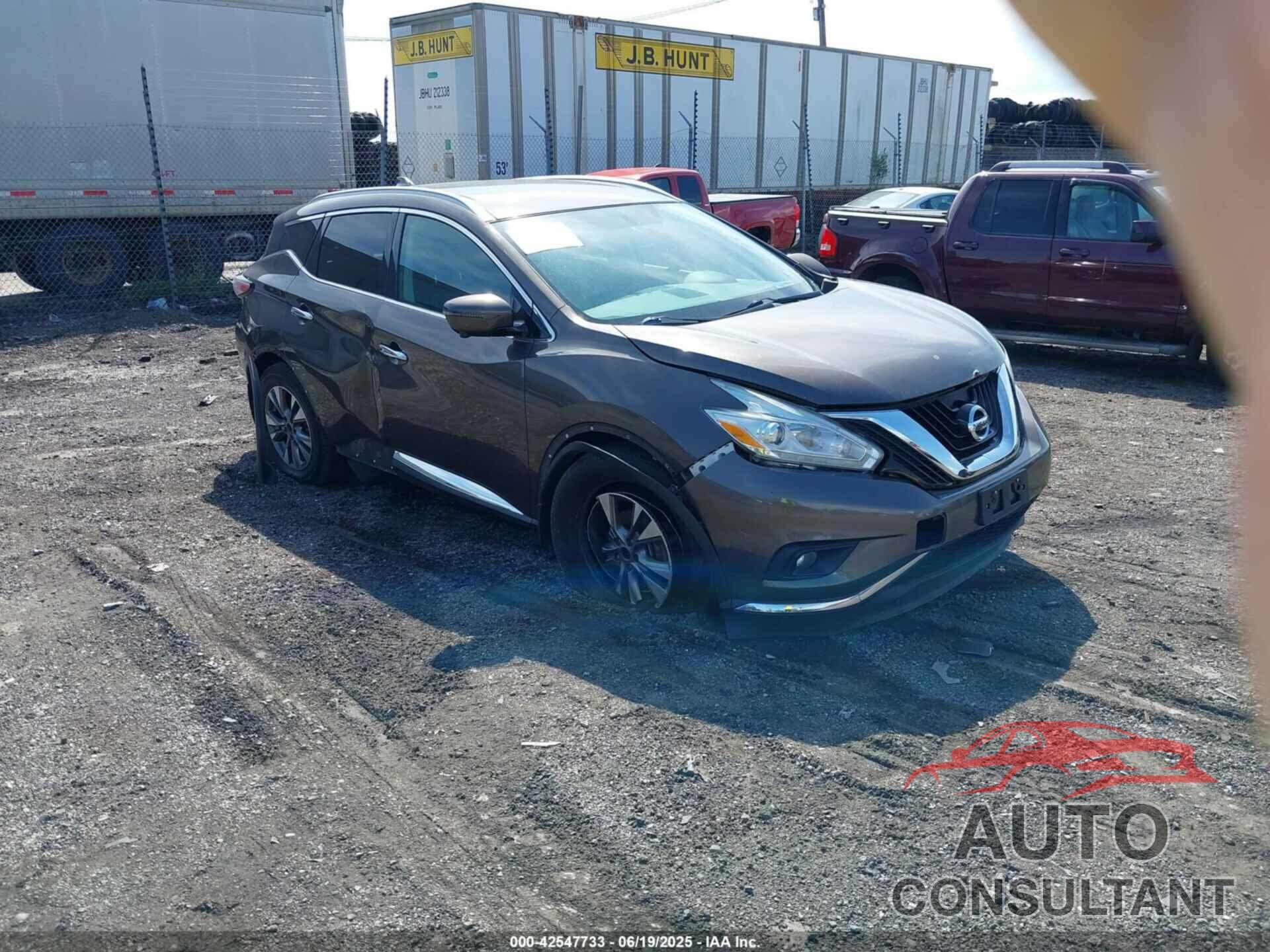 NISSAN MURANO 2017 - 5N1AZ2MH9HN120380