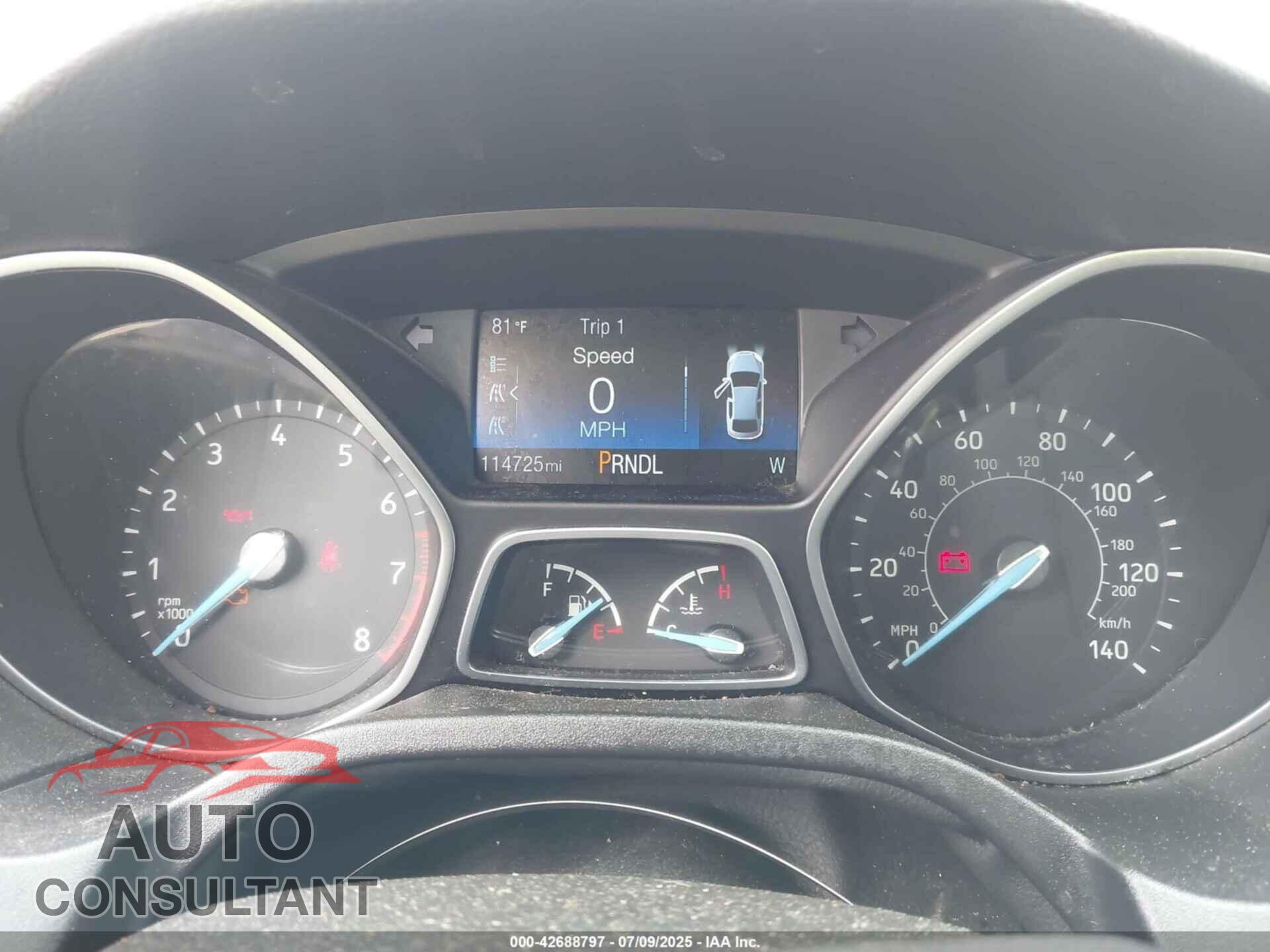 FORD FOCUS 2016 - 1FADP3F29GL292091