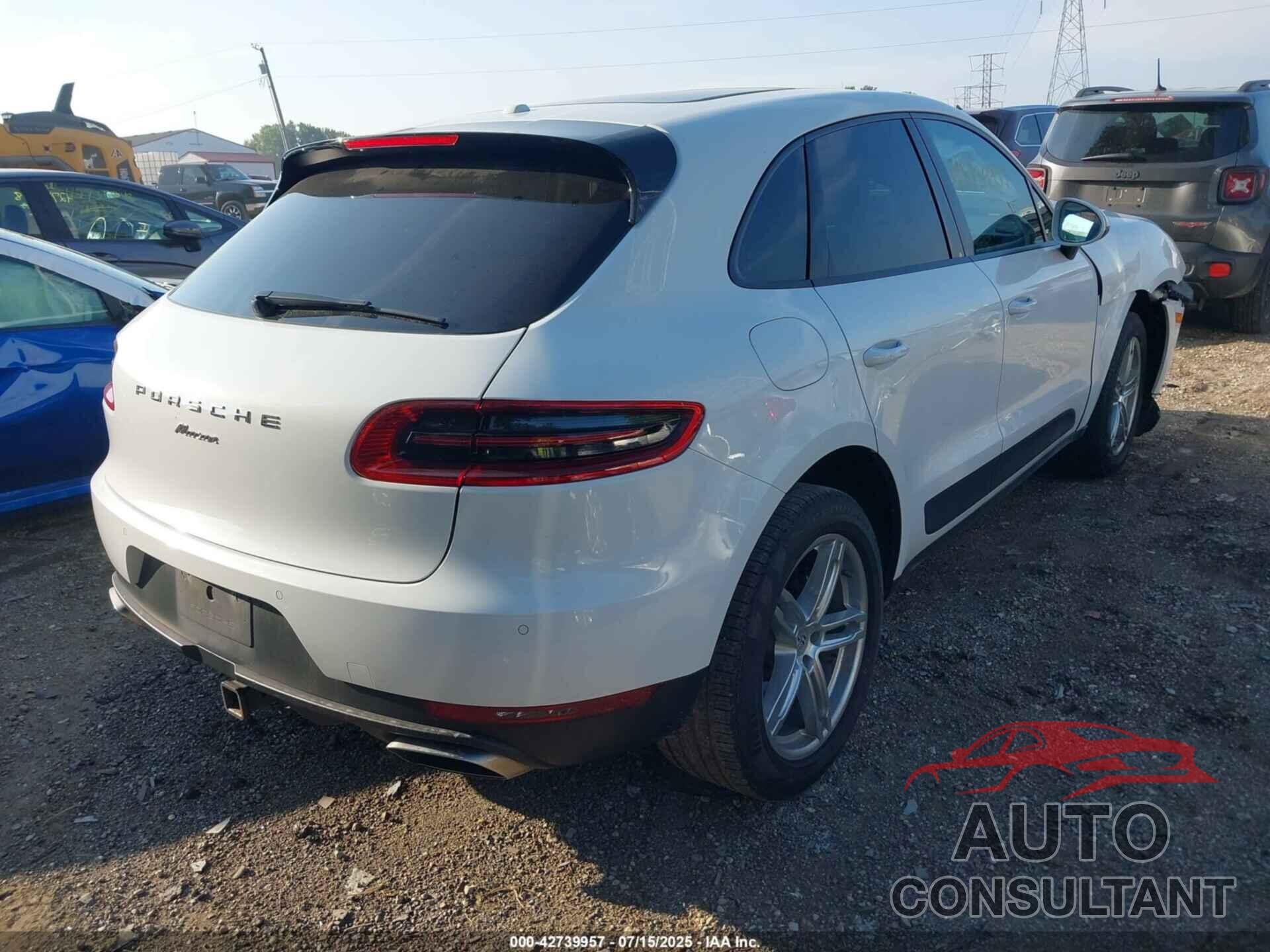 PORSCHE MACAN 2017 - WP1AA2A52HLB83109