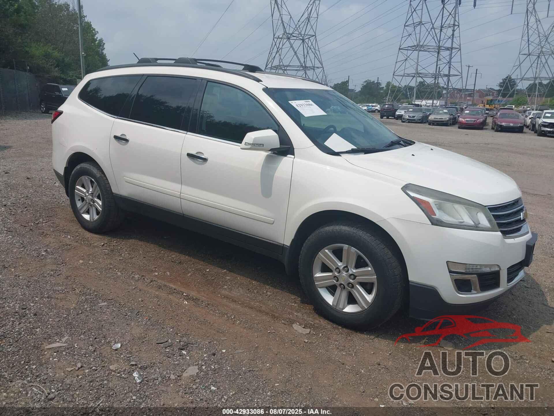 CHEVROLET TRAVERSE 2014 - 1GNKRGKD8EJ247654