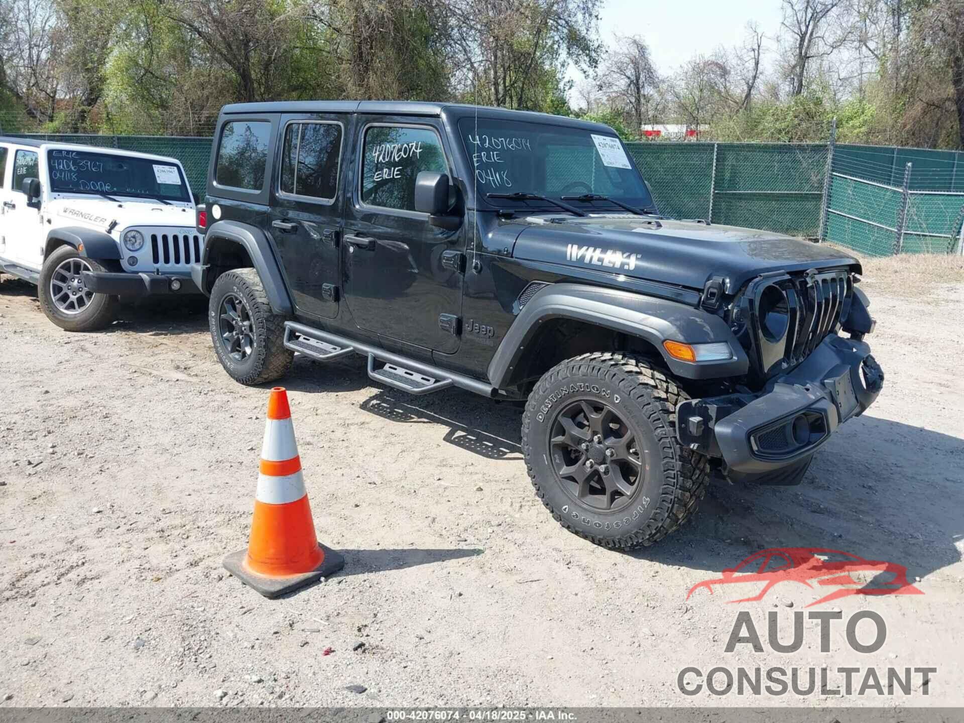 JEEP WRANGLER 2022 - 1C4HJXDM8NW174277