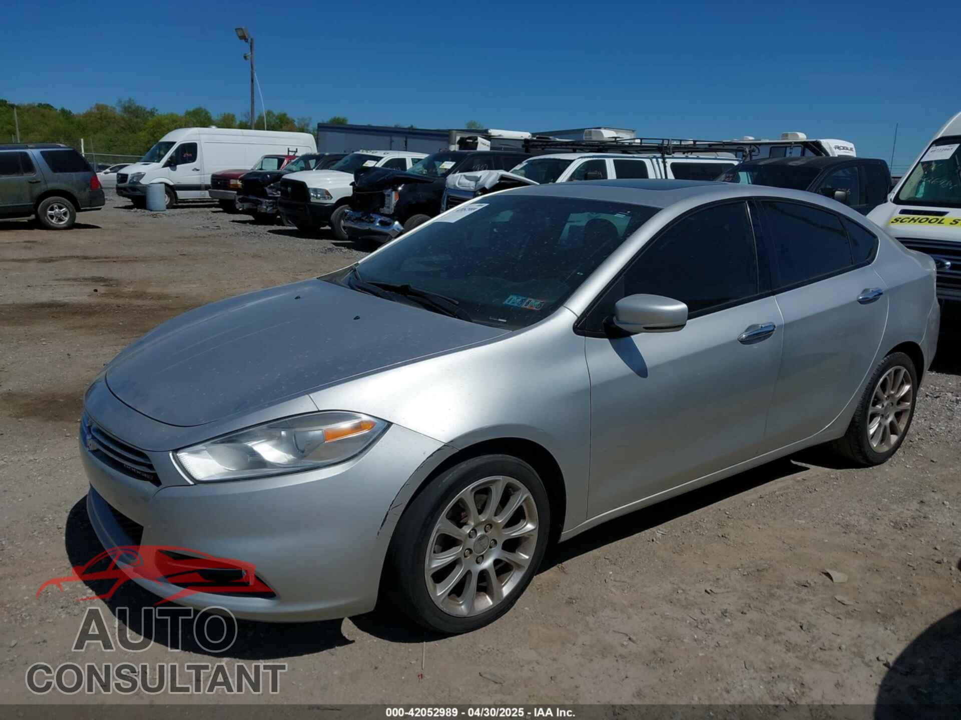 DODGE DART 2013 - 1C3CDFCA9DD334426