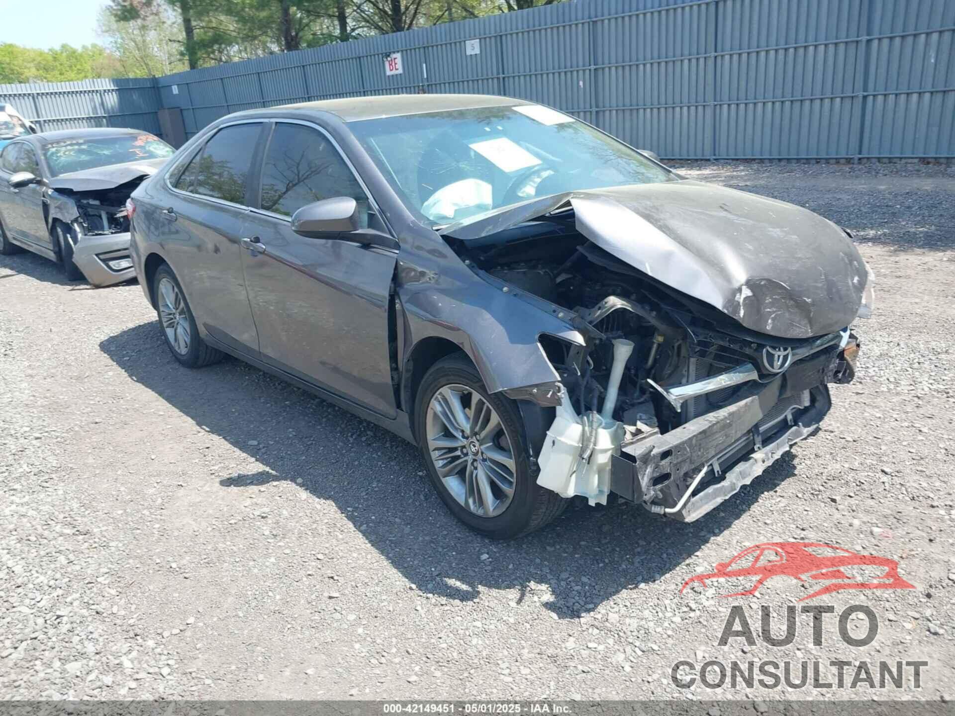 TOYOTA CAMRY 2017 - 4T1BF1FK3HU373703
