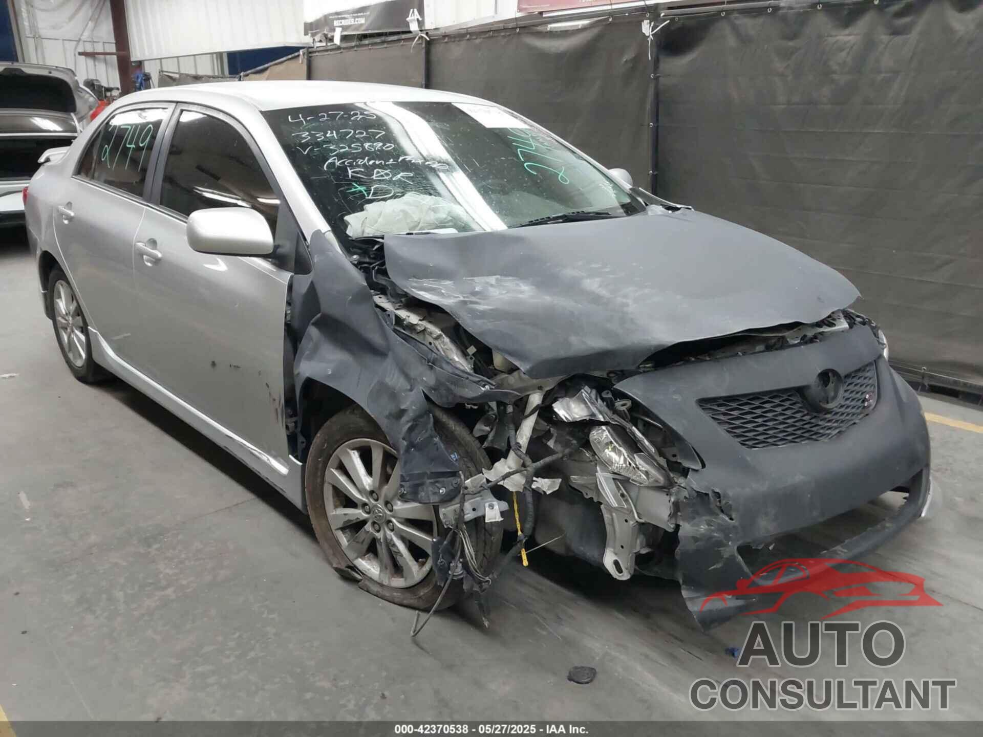 TOYOTA COROLLA 2010 - 1NXBU4EE7AZ325890
