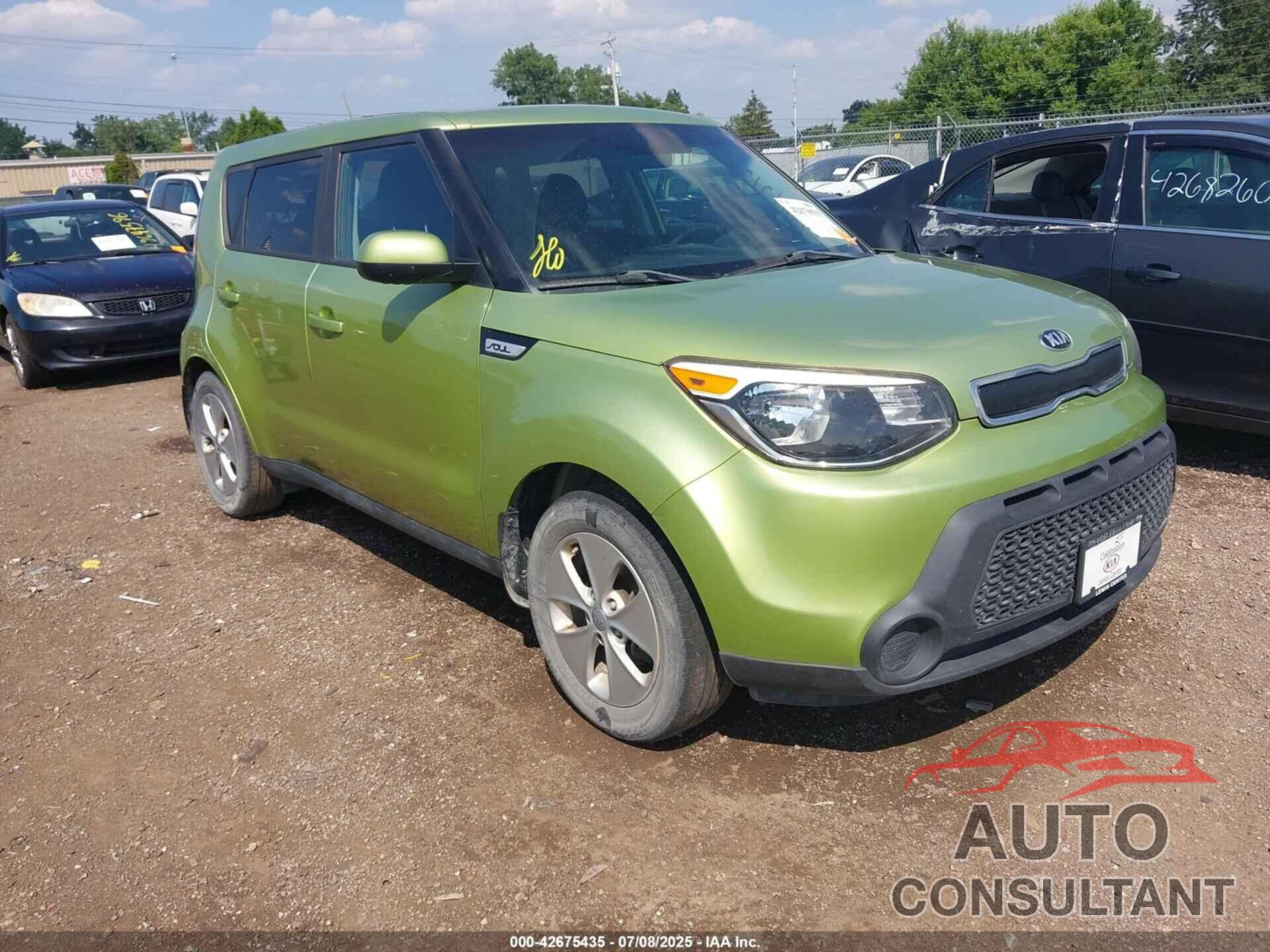 KIA SOUL 2016 - KNDJN2A25G7838494