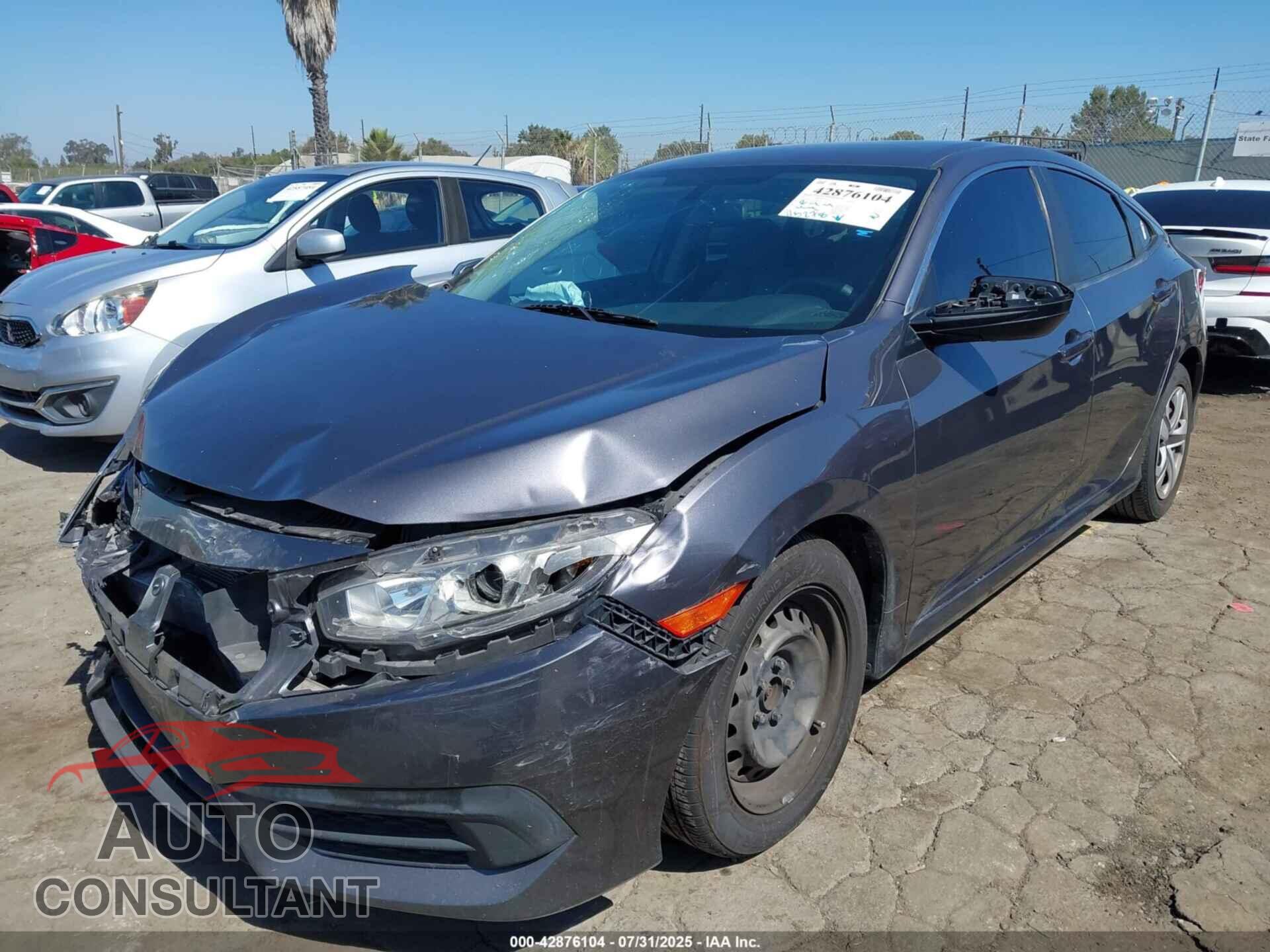 HONDA CIVIC 2017 - 2HGFC2F54HH541111