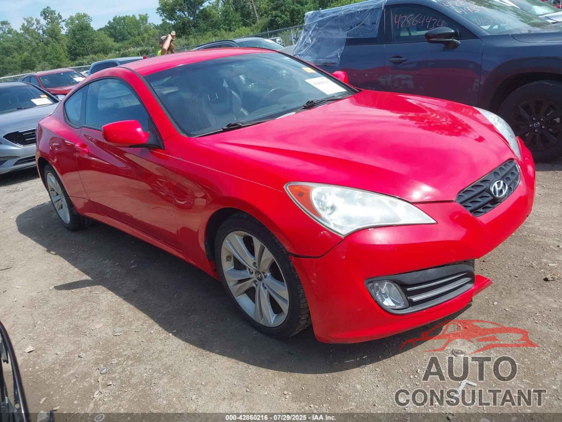 HYUNDAI GENESIS 2010 - KMHHU6KH5AU017881