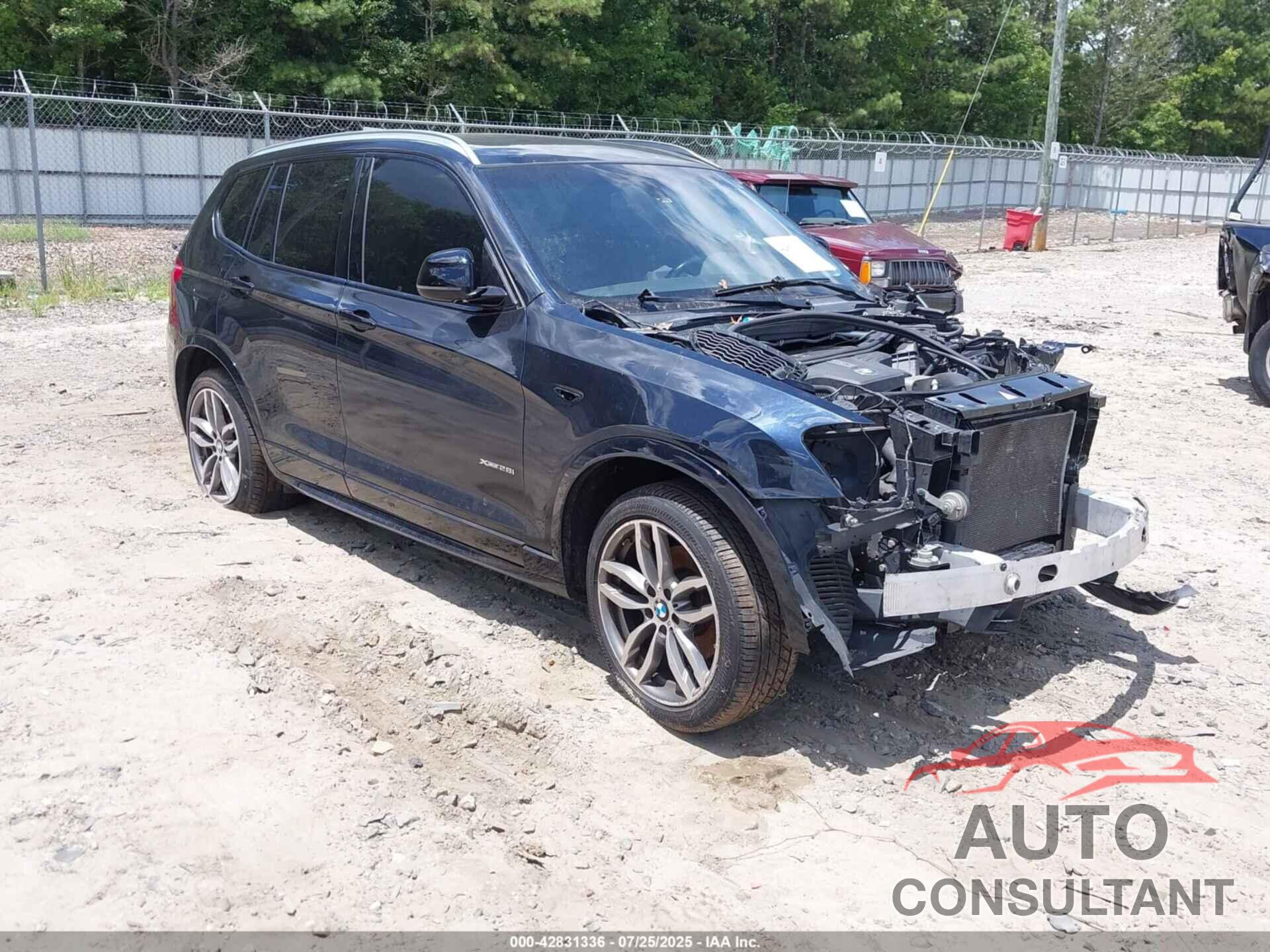 BMW X3 2016 - 5UXWX9C53G0D70839