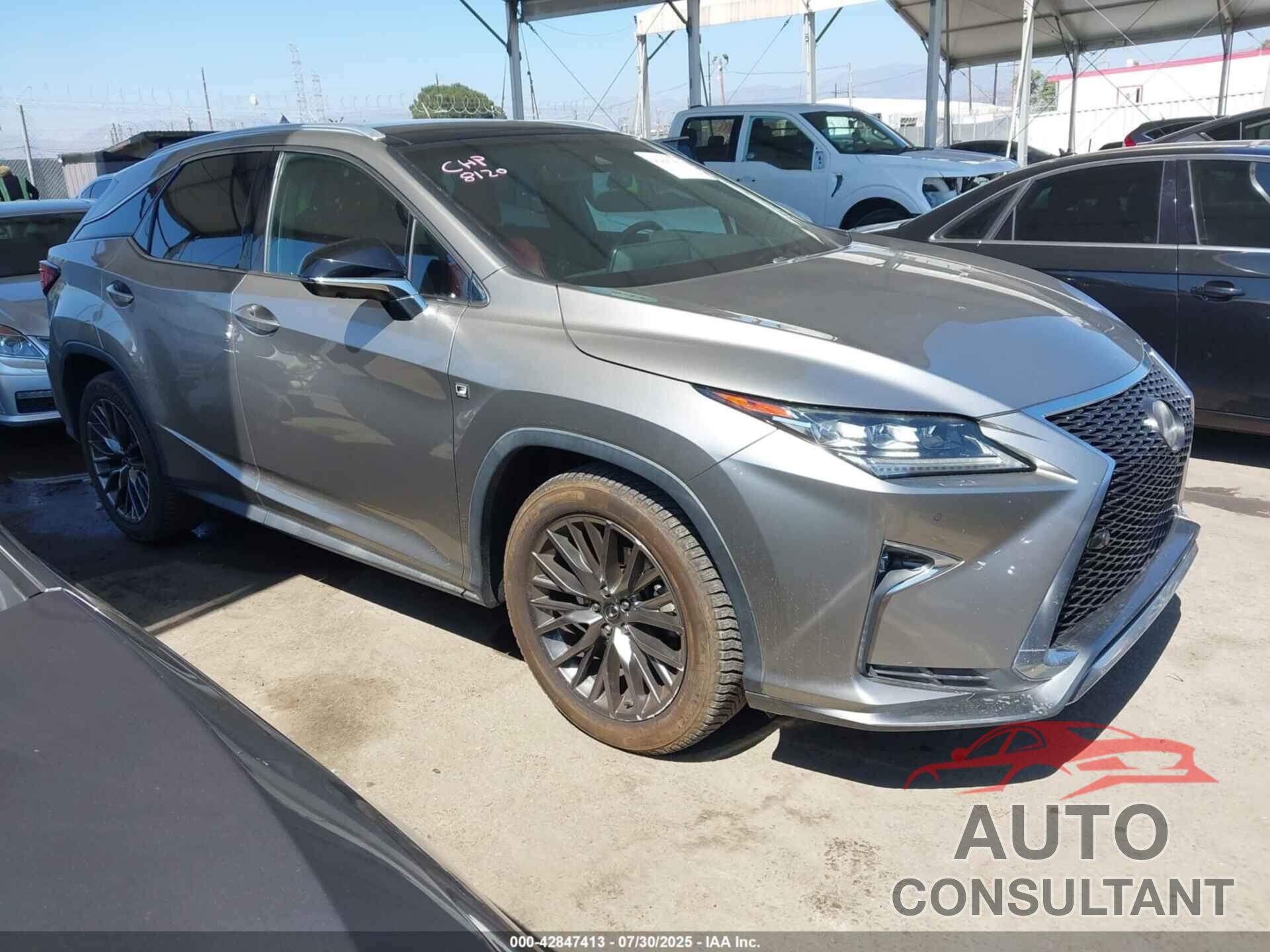 LEXUS RX 350 2017 - 2T2BZMCA6HC127164