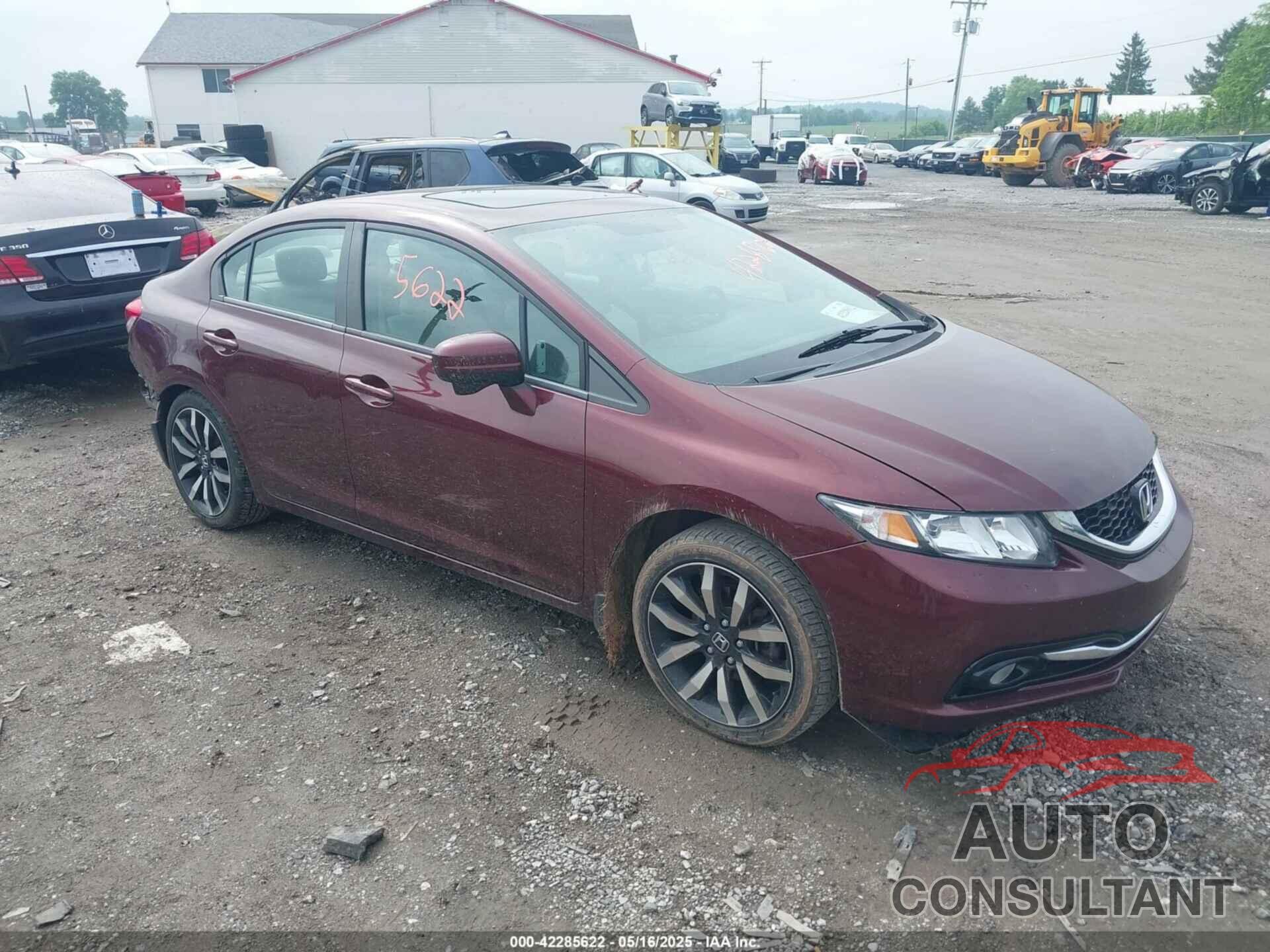 HONDA CIVIC 2014 - 19XFB2F91EE244616