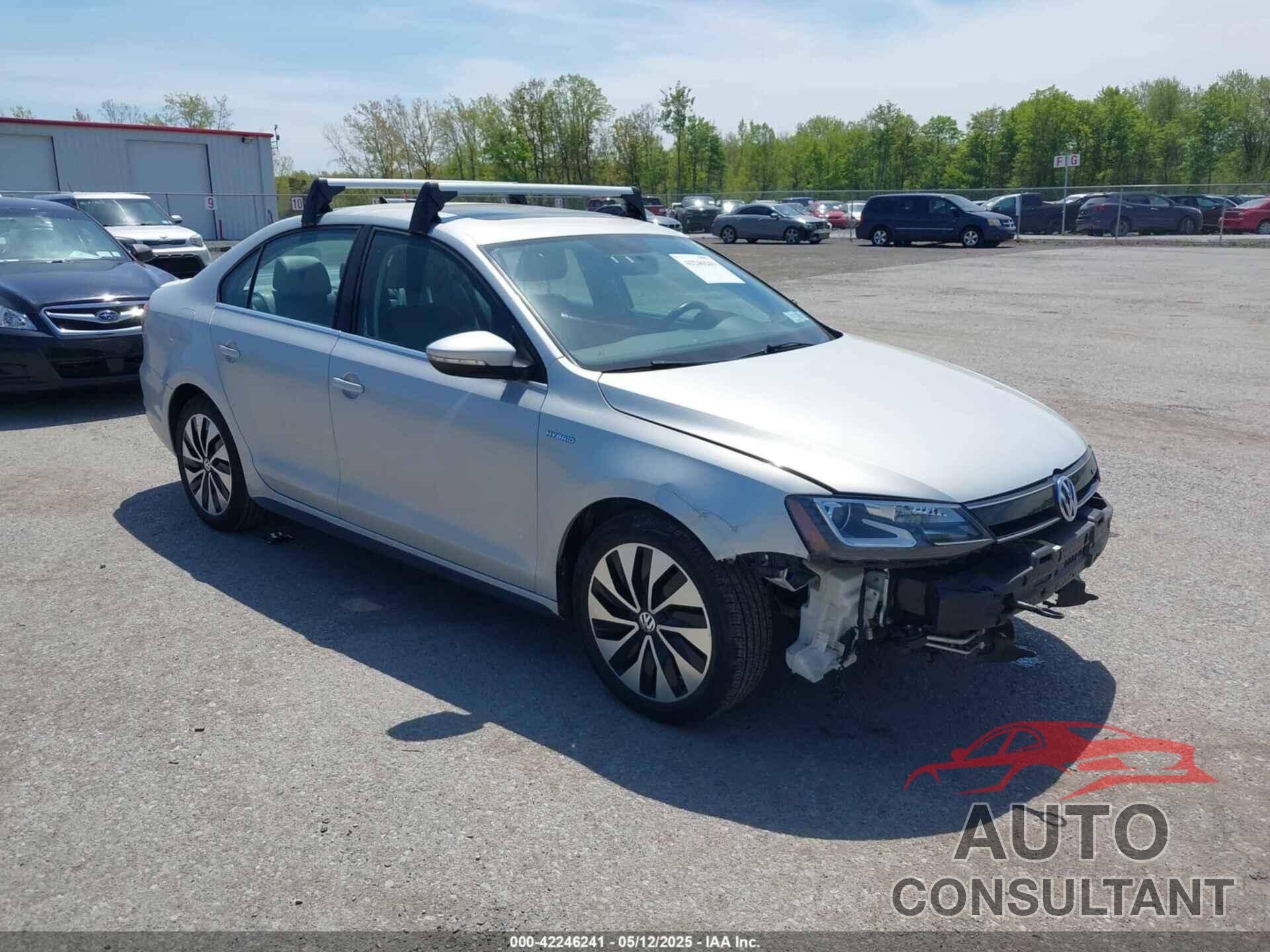 VOLKSWAGEN JETTA HYBRID 2013 - 3VW637AJXDM223583
