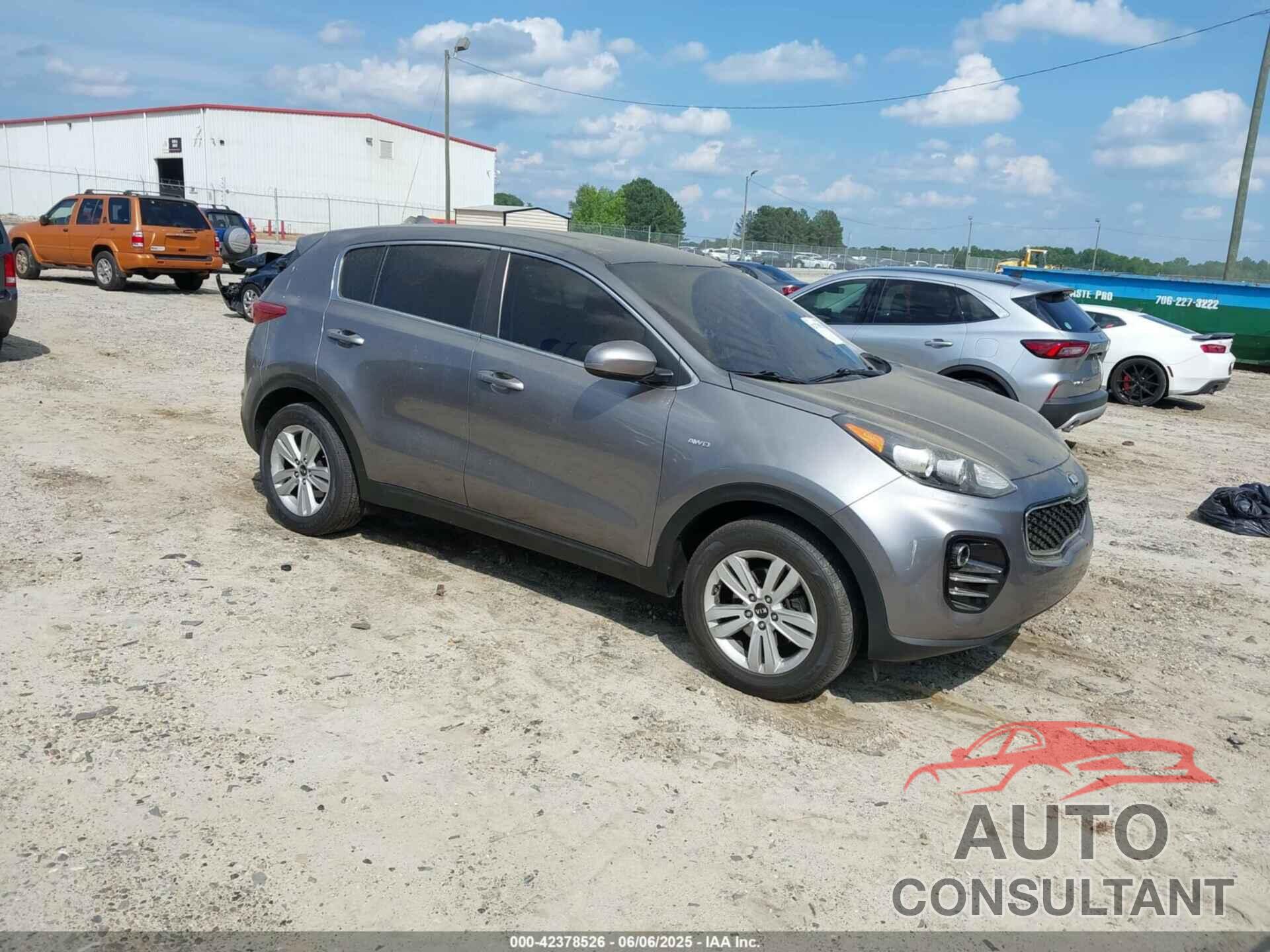 KIA SPORTAGE 2018 - KNDPMCAC1J7331031