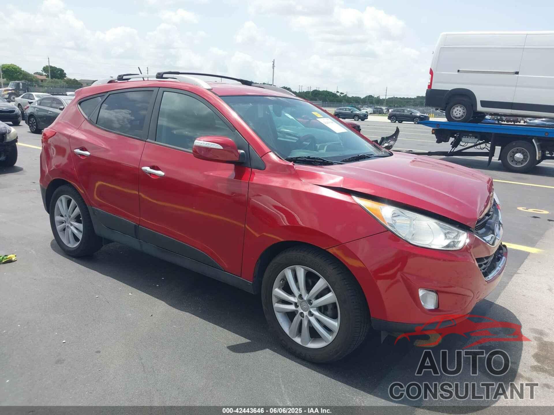 HYUNDAI TUCSON 2013 - KM8JU3AC7DU698829
