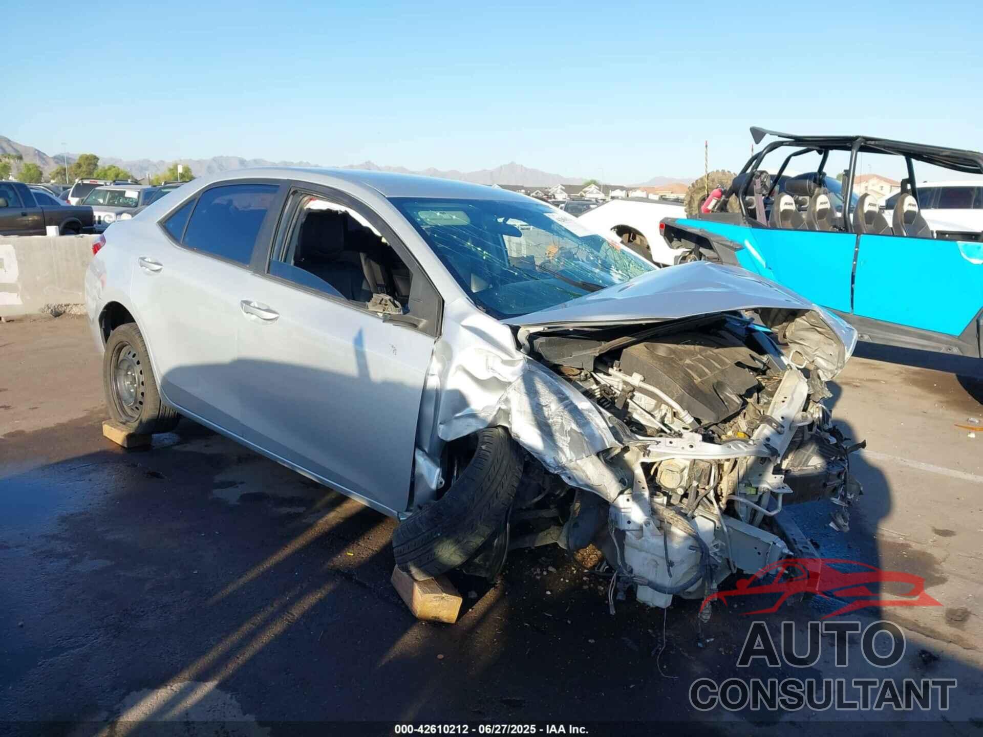 TOYOTA COROLLA 2015 - 2T1BURHE6FC459100
