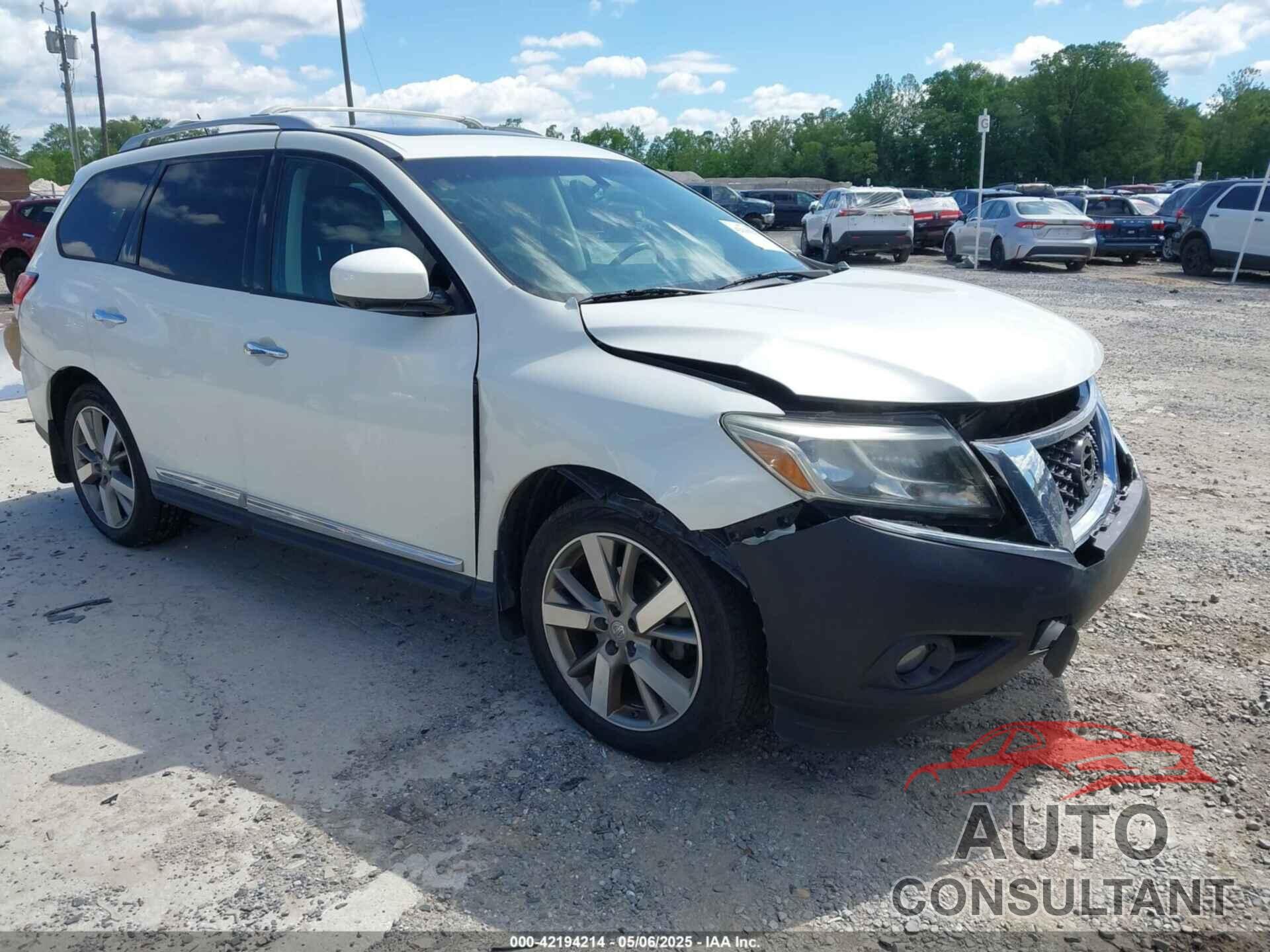 NISSAN PATHFINDER 2015 - 5N1AR2MM0FC613659