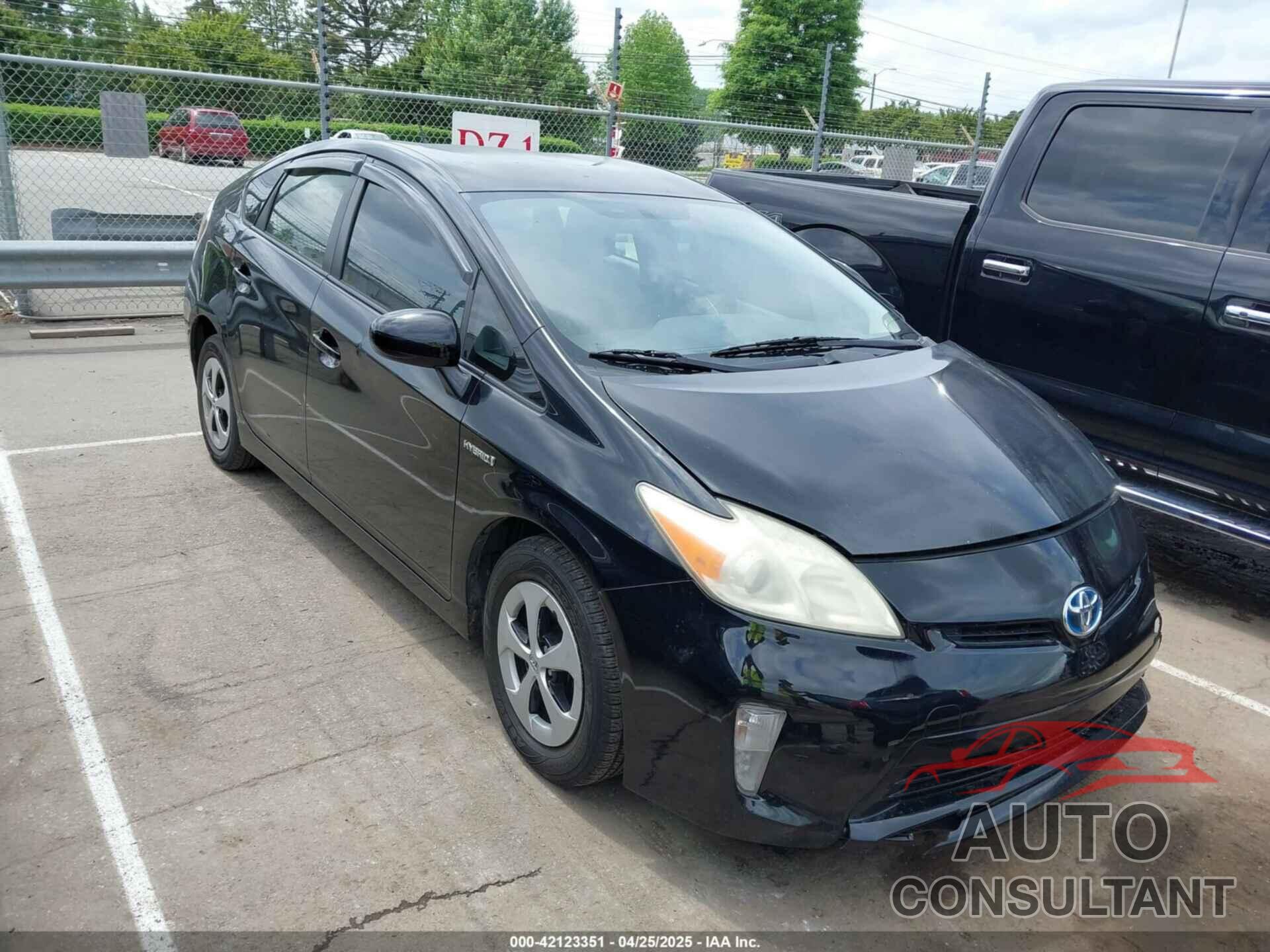 TOYOTA PRIUS 2013 - JTDKN3DU6D1694752