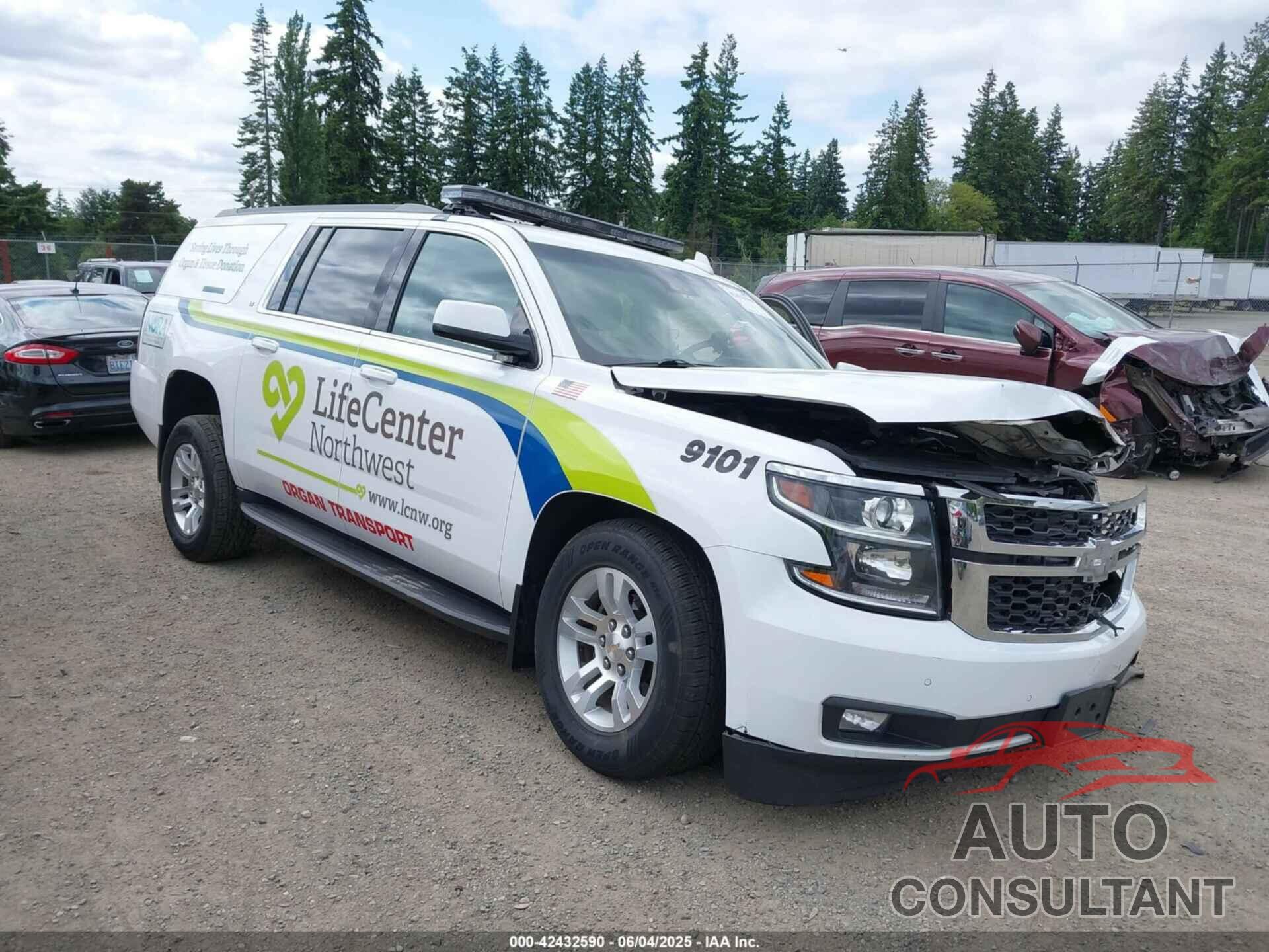 CHEVROLET SUBURBAN 2019 - 1GNSKHKC2KR213286
