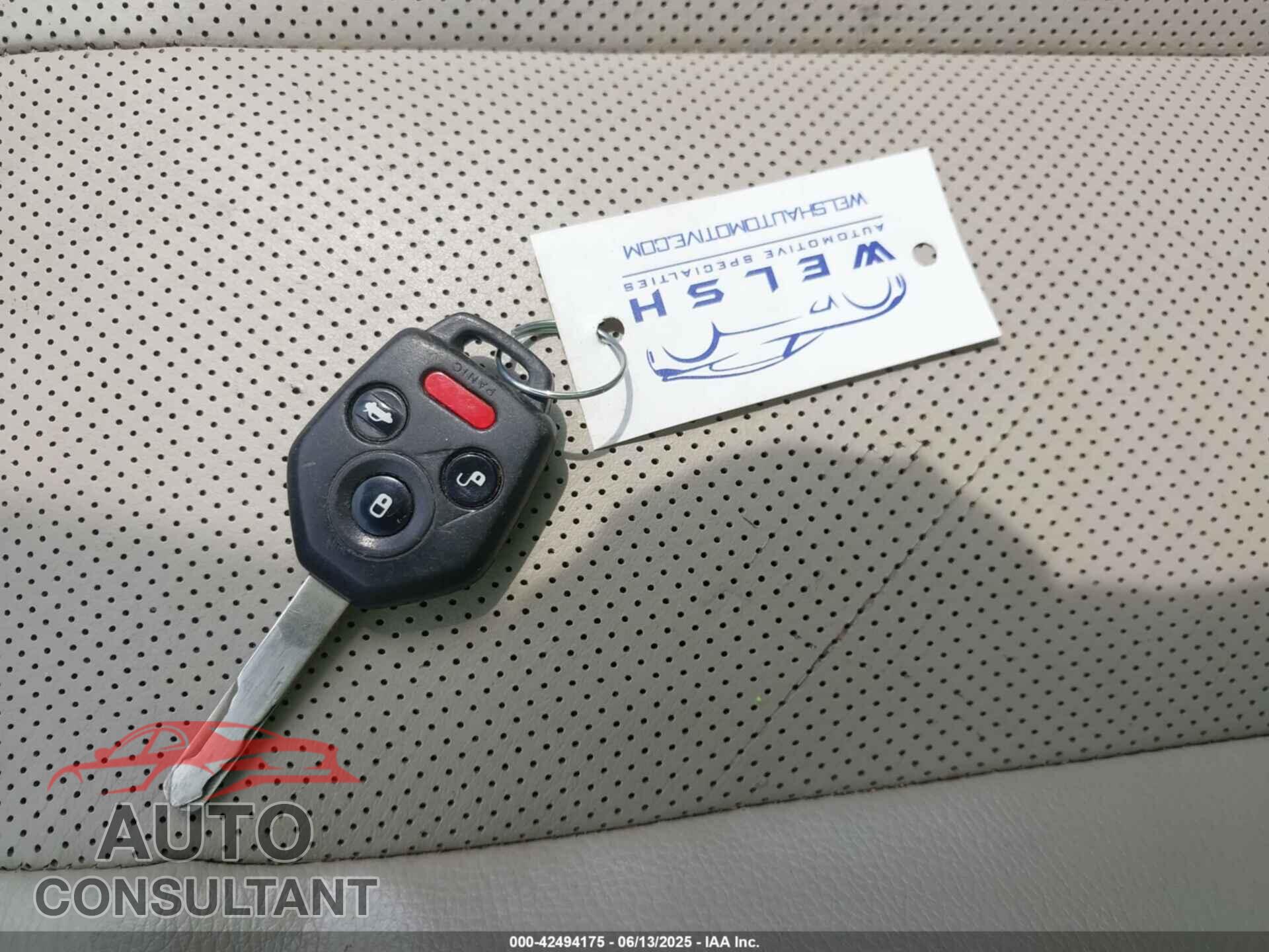 SUBARU LEGACY 2014 - 4S3BMDL68E2017337