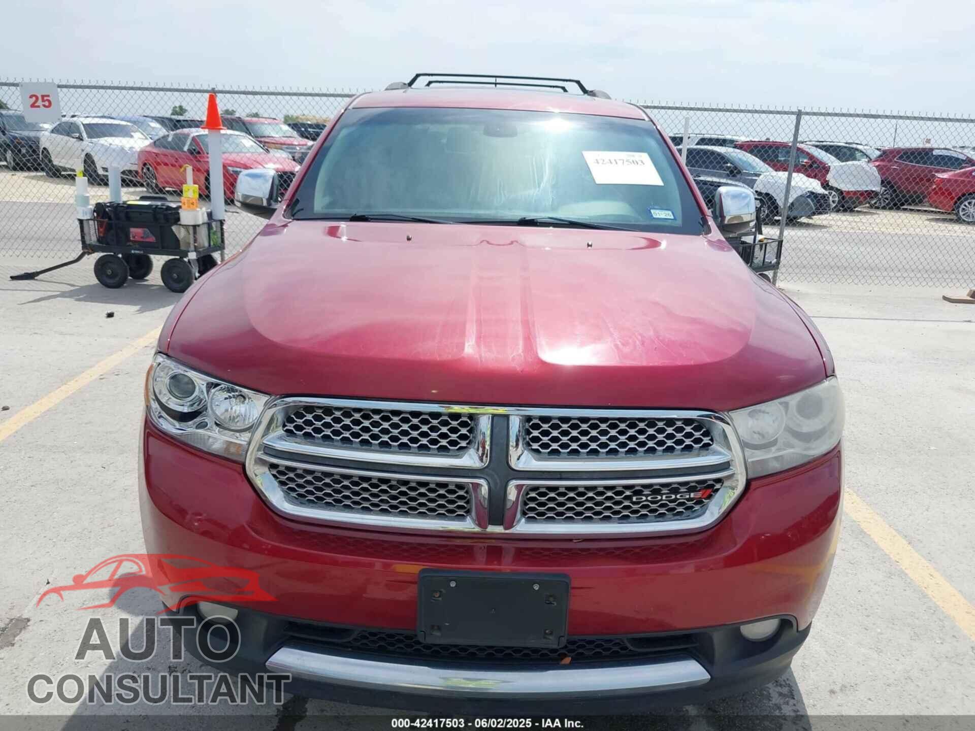 DODGE DURANGO 2013 - 1C4RDHEG8DC659125