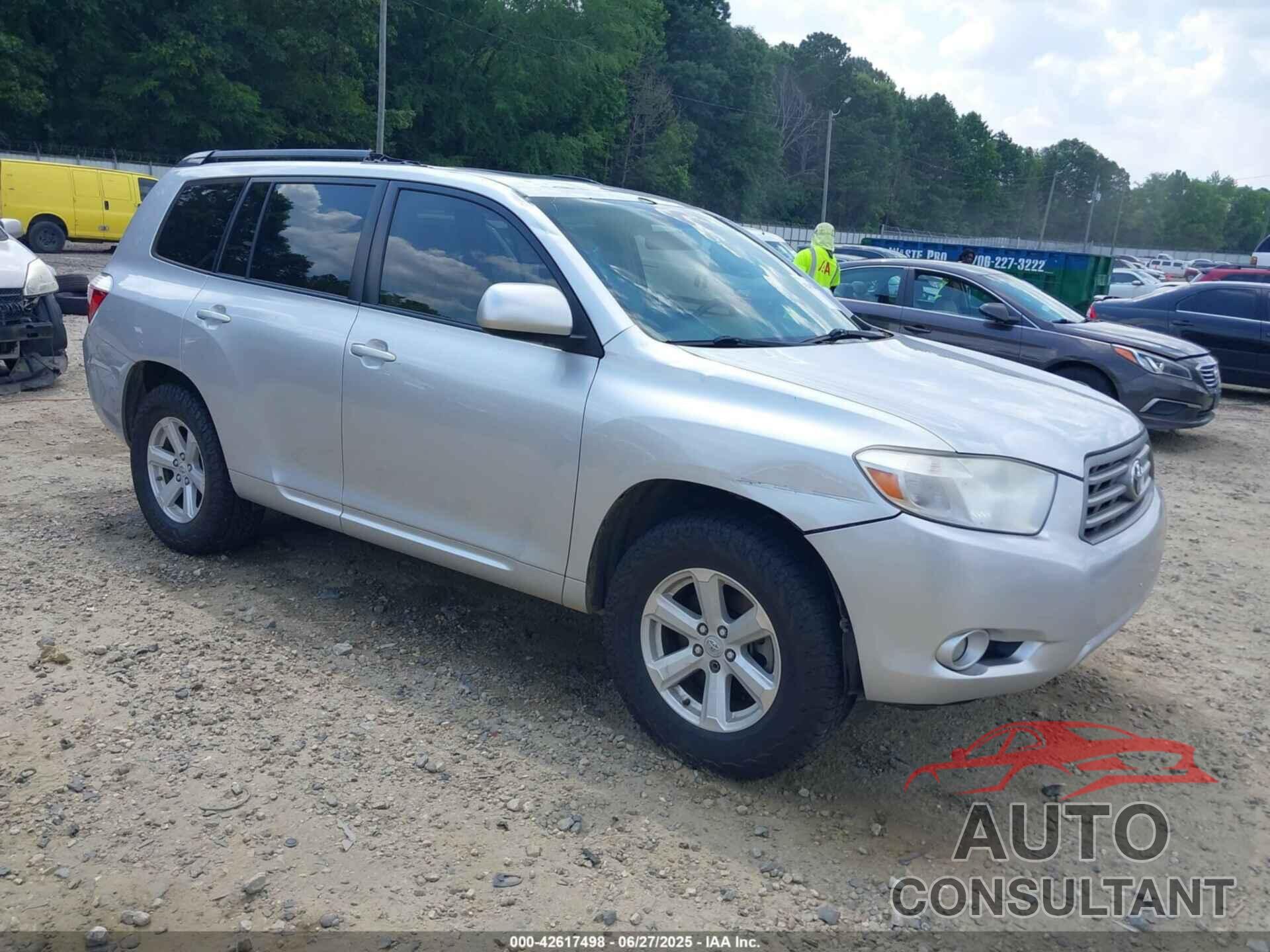 TOYOTA HIGHLANDER 2010 - 5TDKK3EH8AS008090