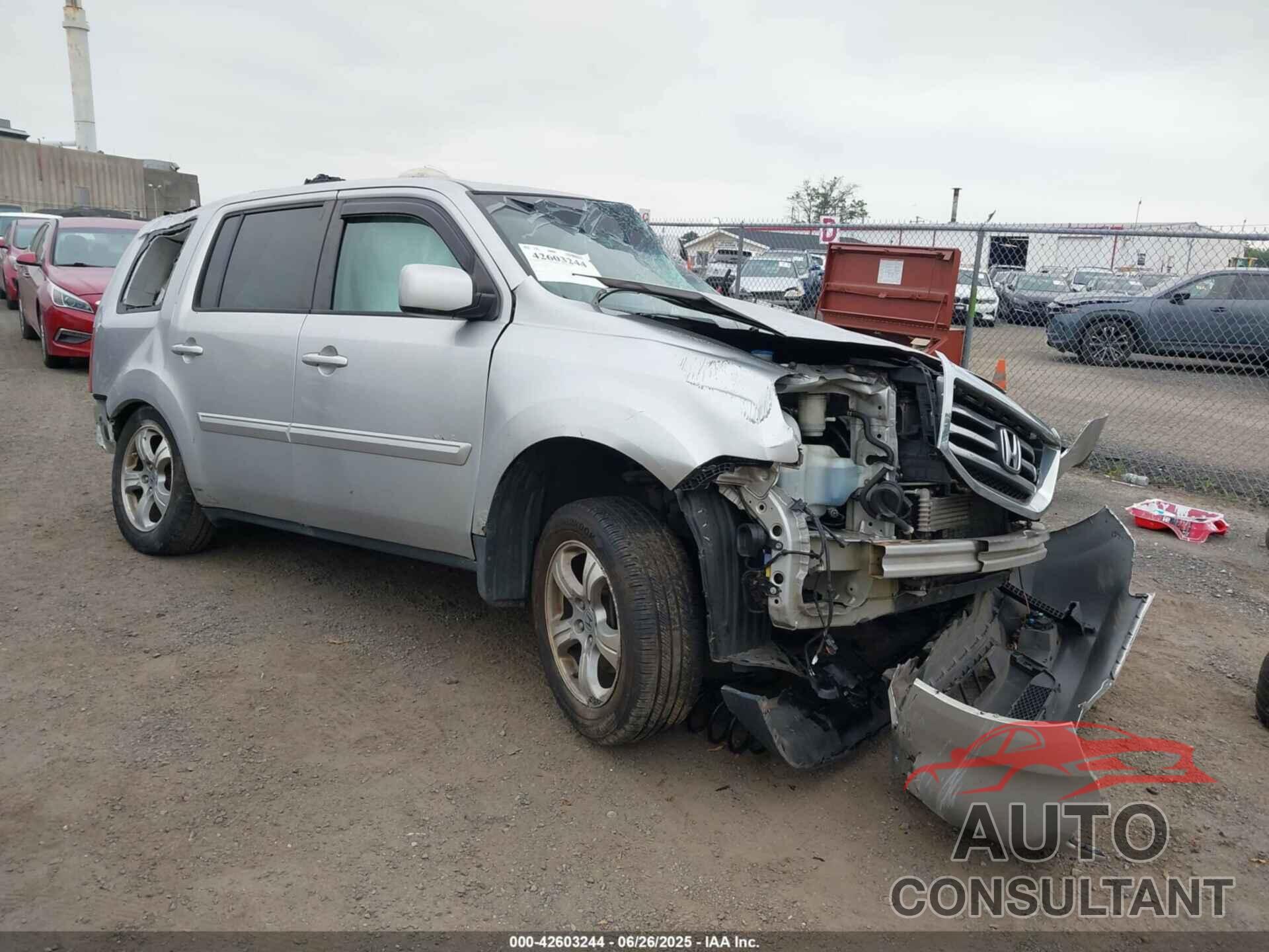 HONDA PILOT 2012 - 5FNYF4H56CB006819