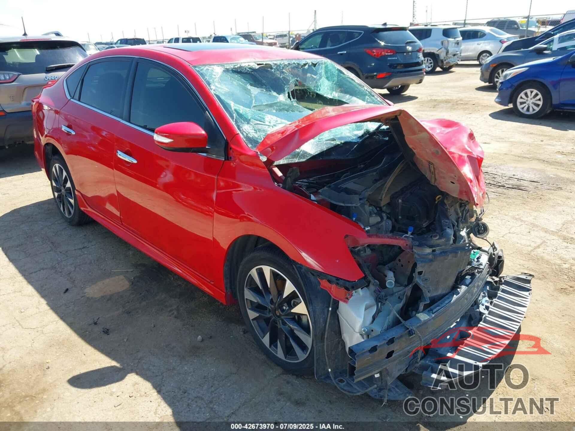 NISSAN SENTRA 2019 - 3N1AB7AP4KY249318