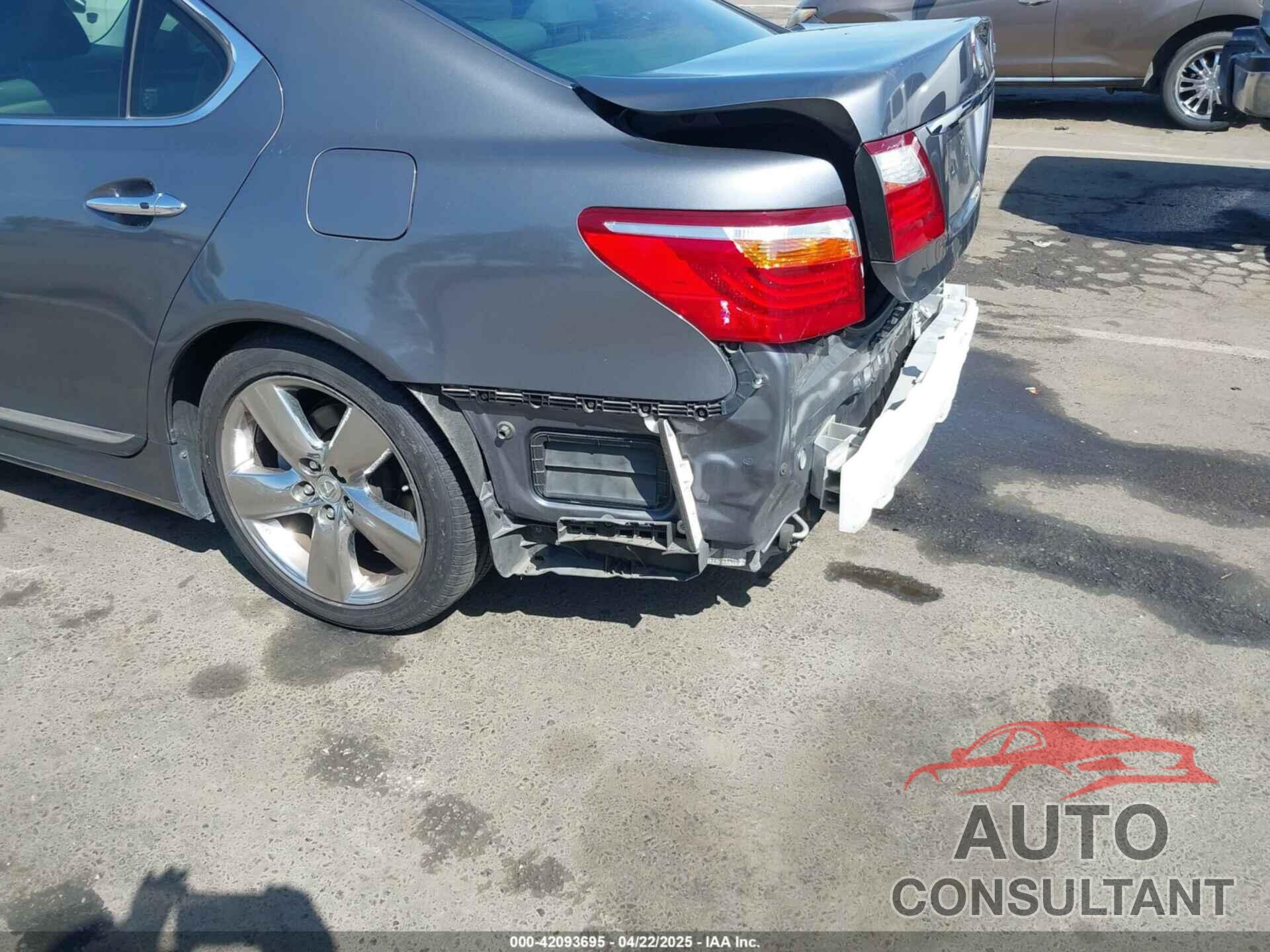 LEXUS LS 460 2012 - JTHBL5EF9C5109265