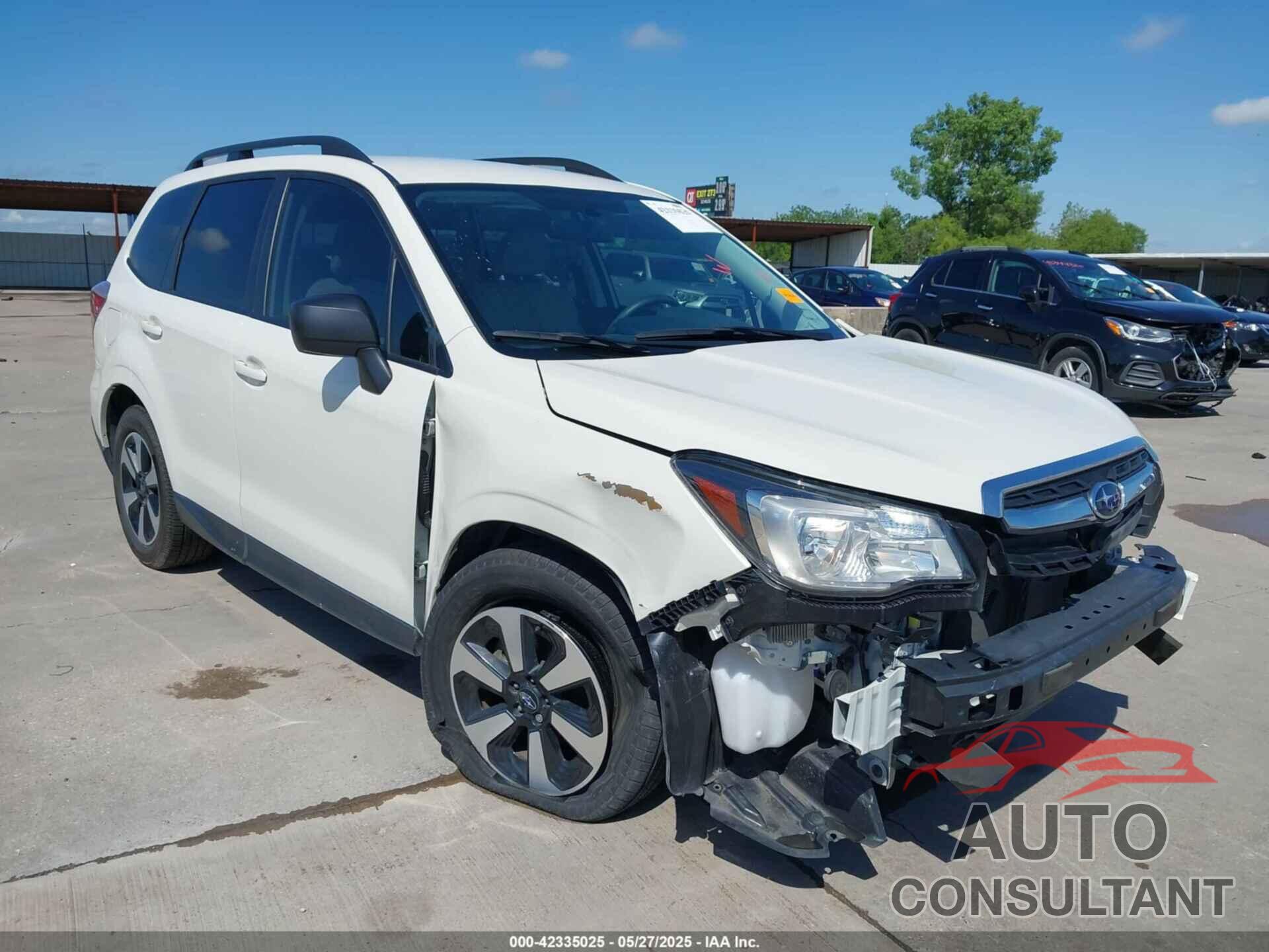 SUBARU FORESTER 2018 - JF2SJABC5JH478292