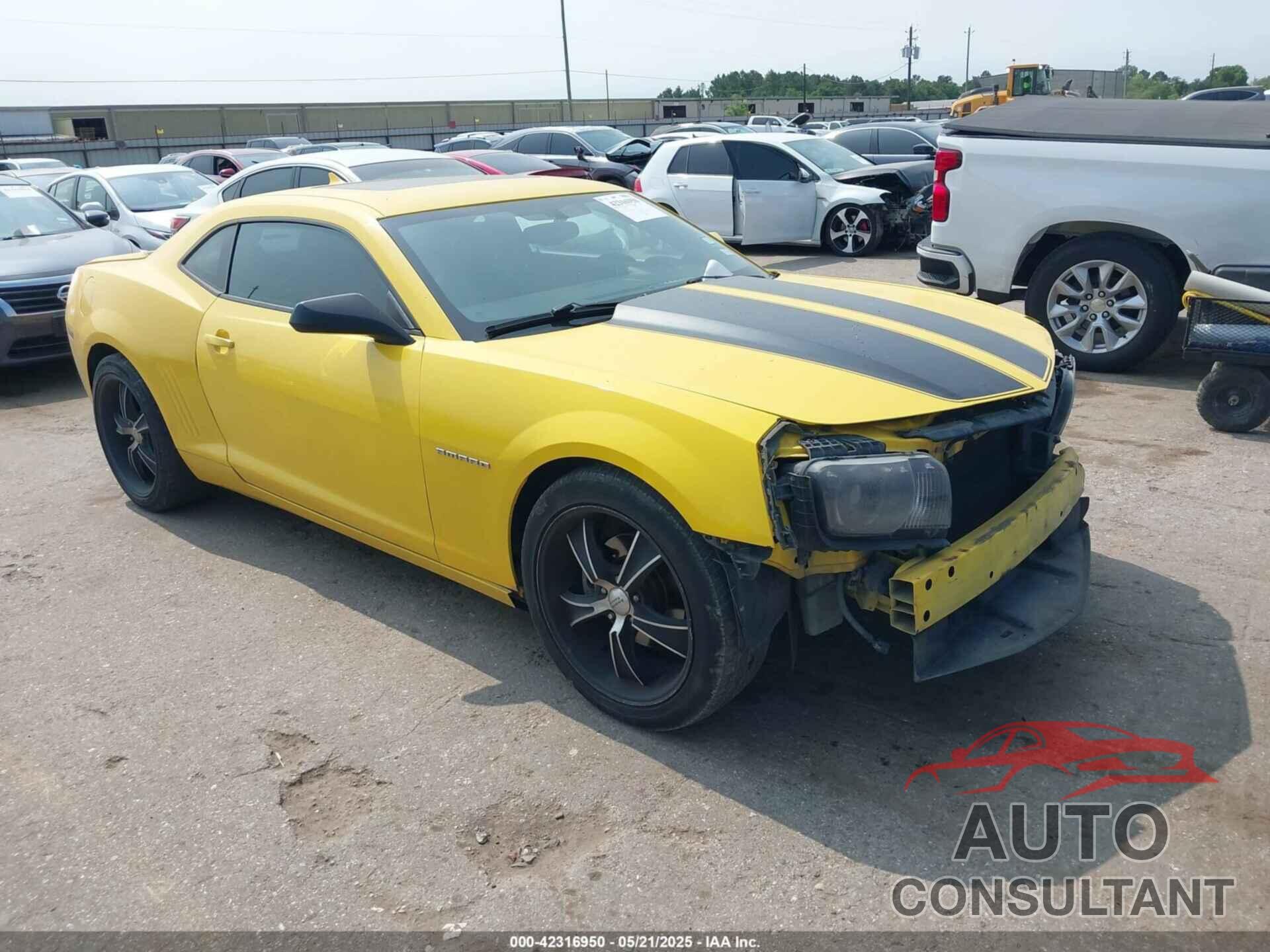 CHEVROLET CAMARO 2012 - 2G1FB1E35C9135006