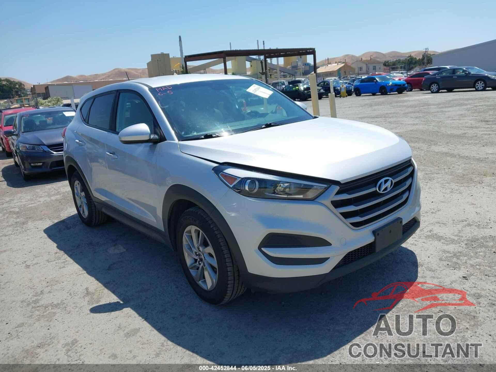 HYUNDAI TUCSON 2017 - KM8J23A45HU541269
