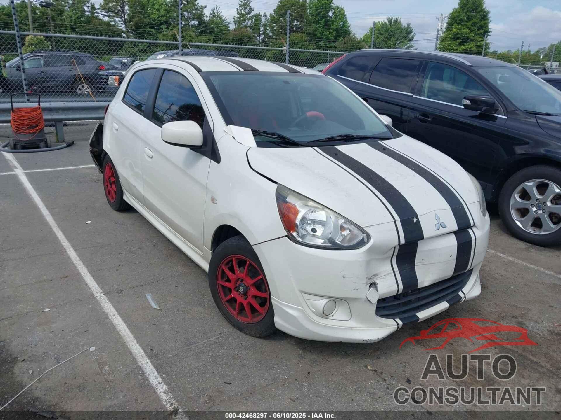 MITSUBISHI MIRAGE 2015 - ML32A3HJ4FH044259