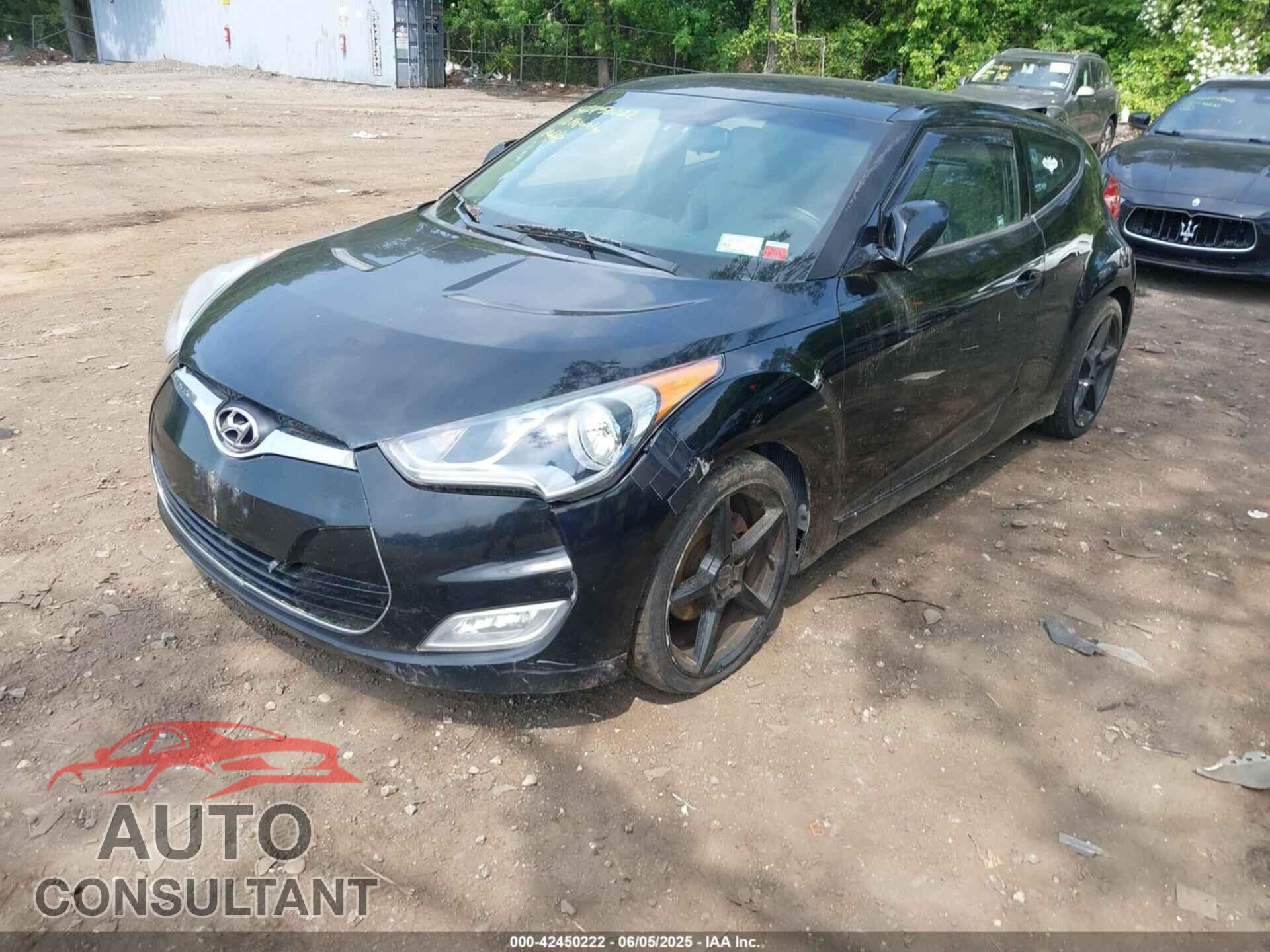 HYUNDAI VELOSTER 2012 - KMHTC6AD4CU047582
