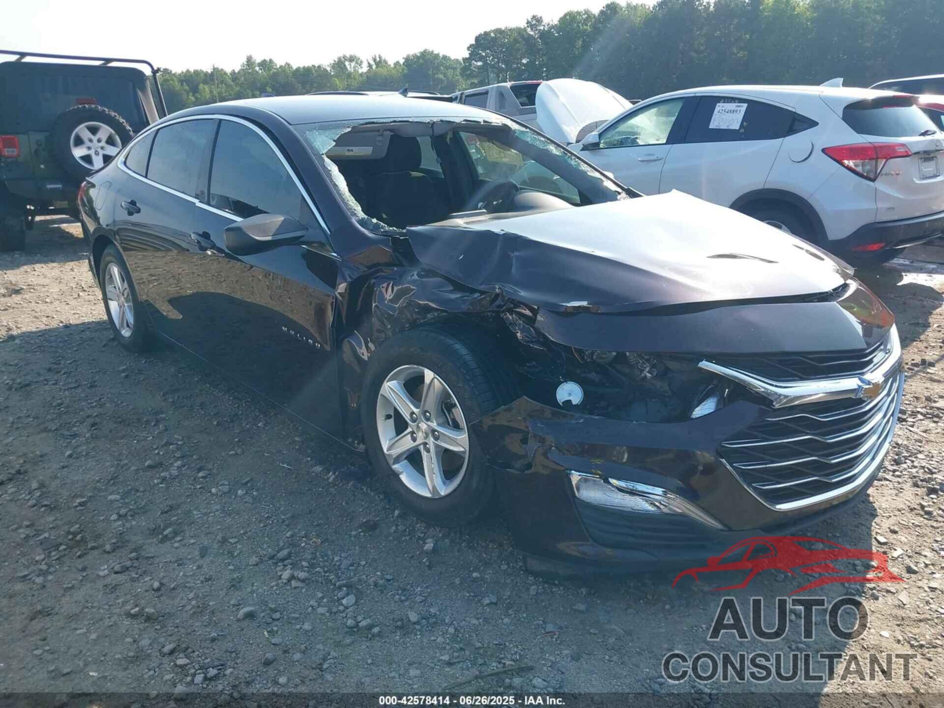 CHEVROLET MALIBU 2020 - 1G1ZB5ST7LF020407