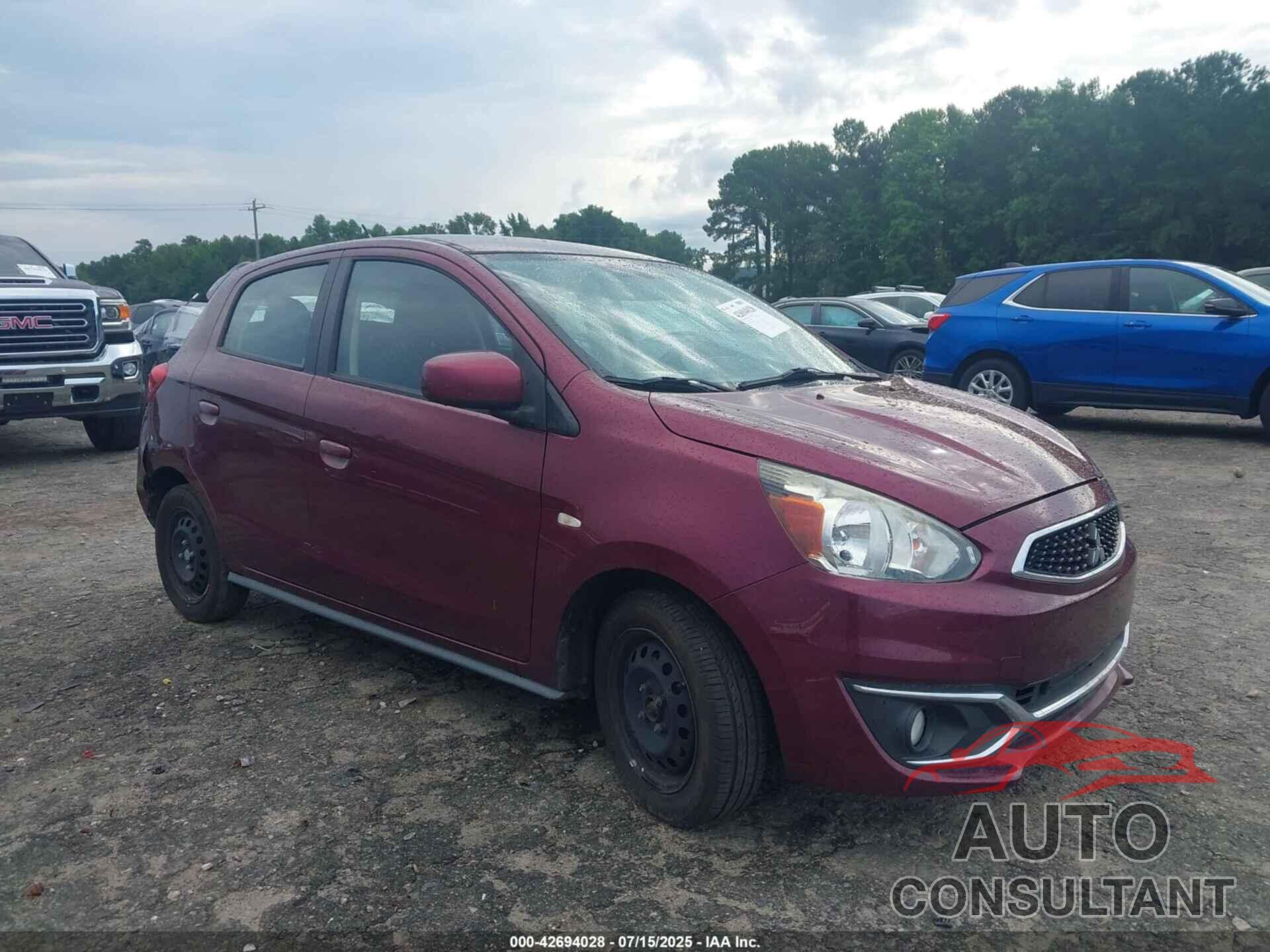 MITSUBISHI MIRAGE 2017 - ML32A3HJ6HH000556