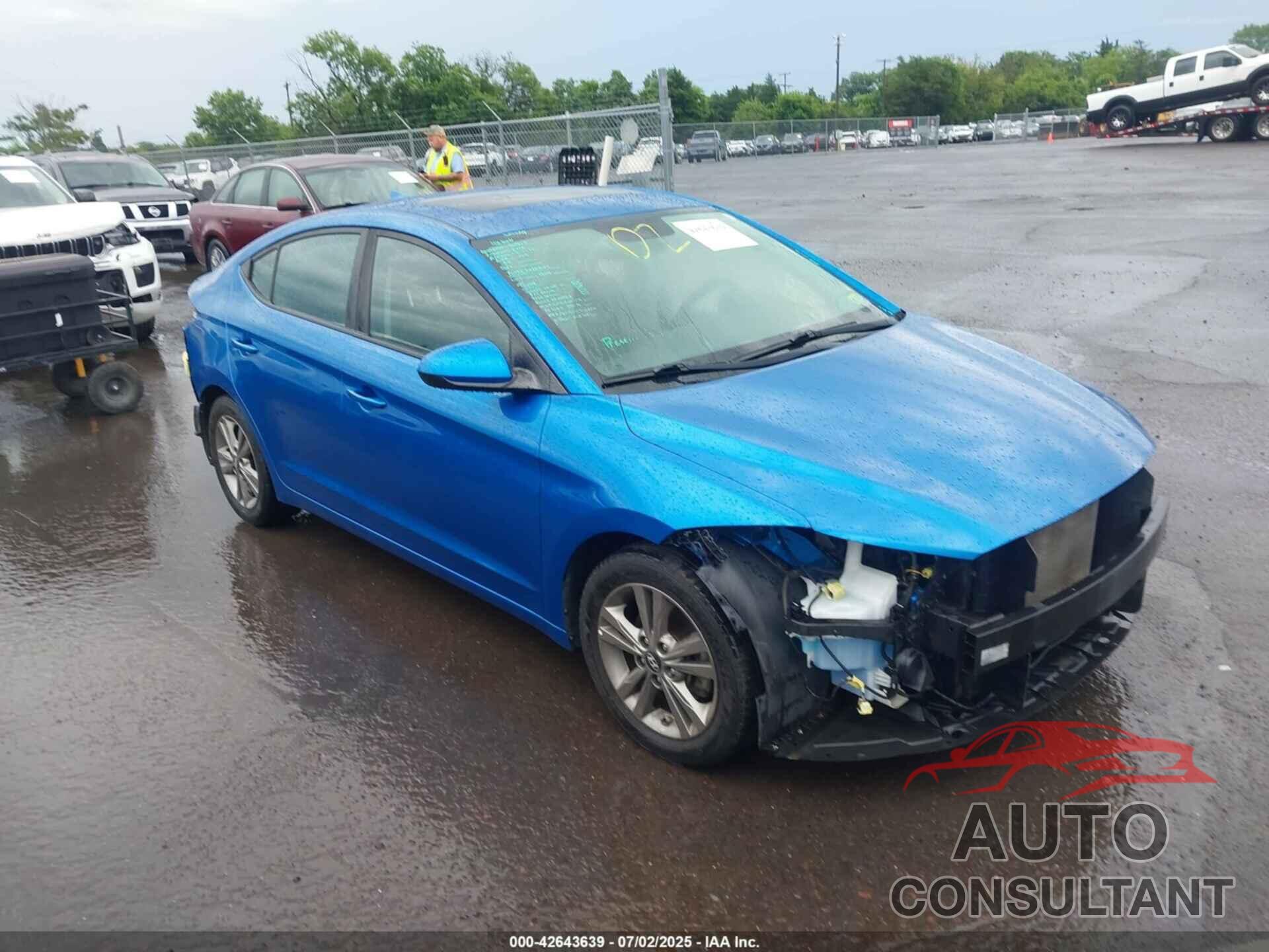 HYUNDAI ELANTRA 2017 - 5NPD84LF7HH196695