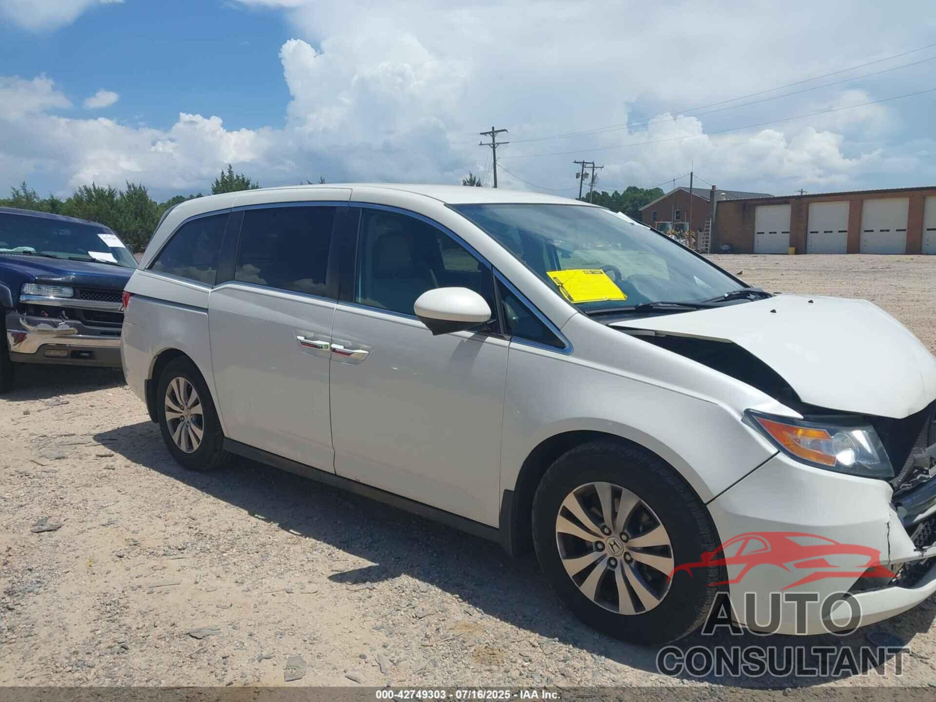 HONDA ODYSSEY 2017 - 5FNRL5H33HB022761