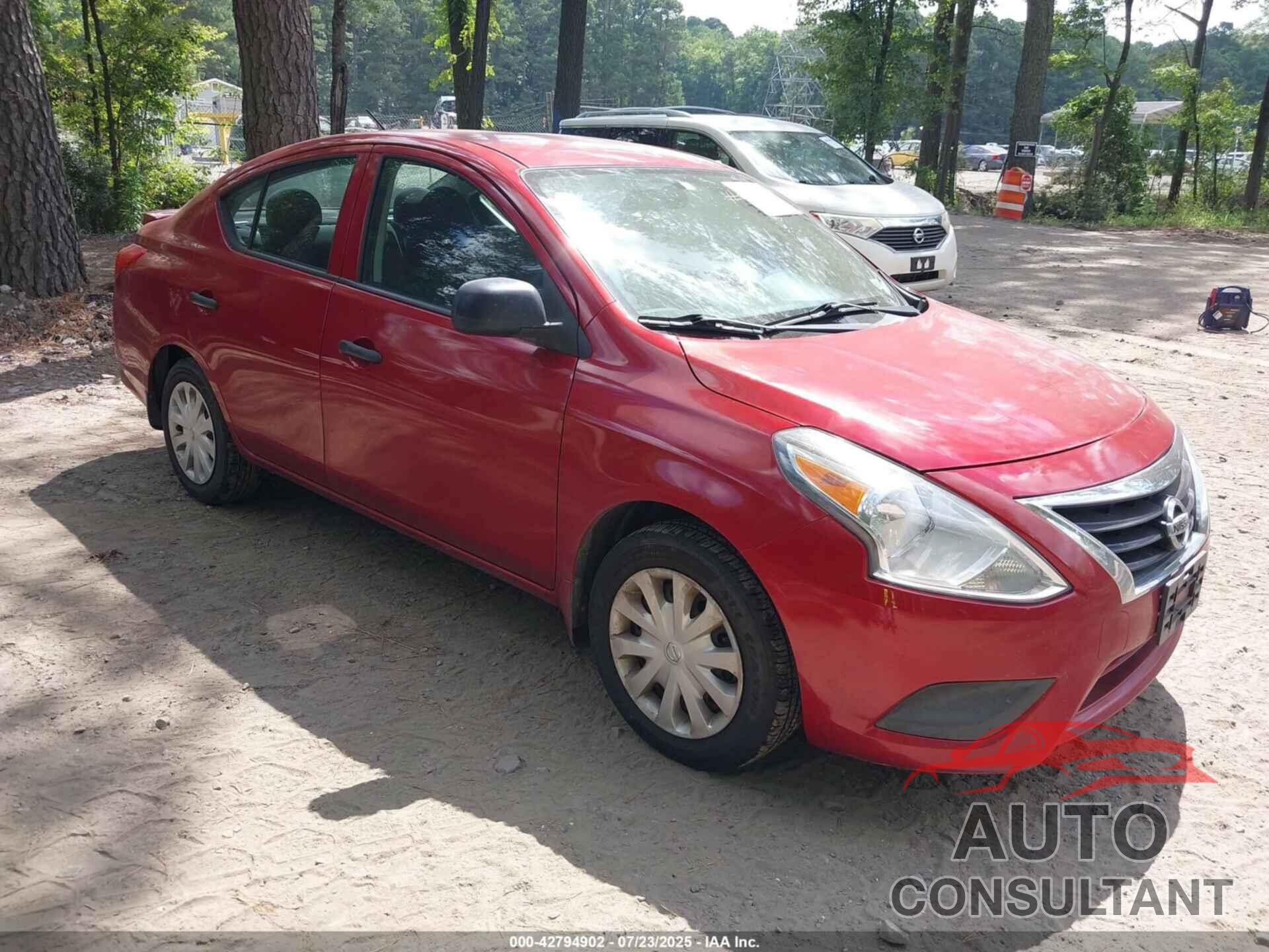 NISSAN VERSA 2015 - 3N1CN7AP1FL830455