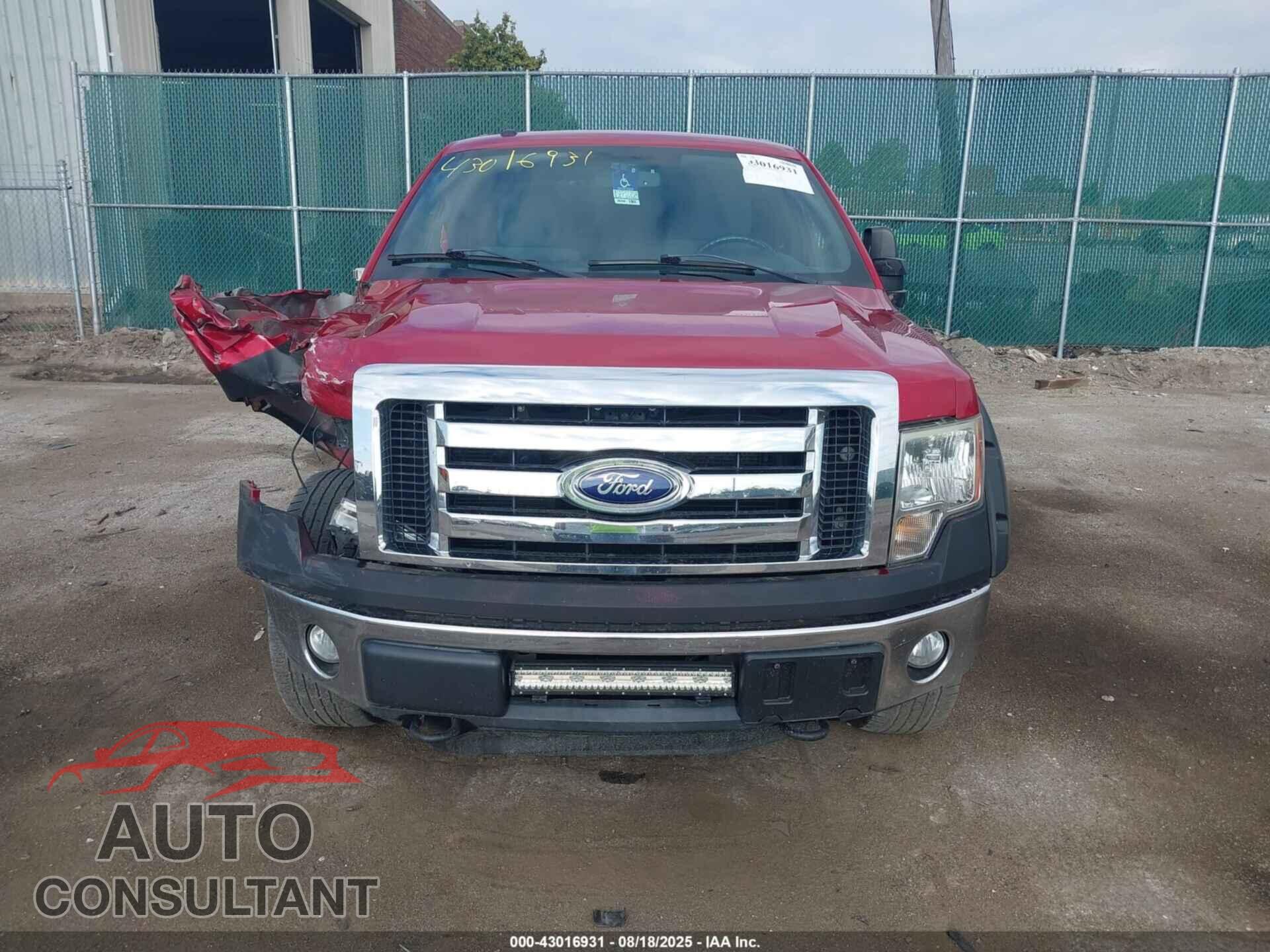 FORD F-150 2012 - 1FTVW1ET4CKD60538