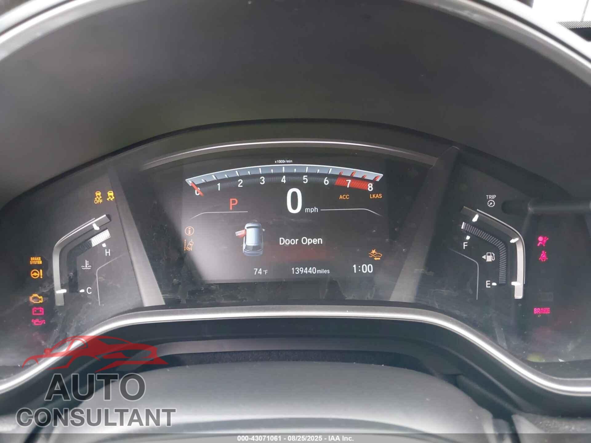 HONDA CR-V 2017 - 2HKRW2H82HH664066