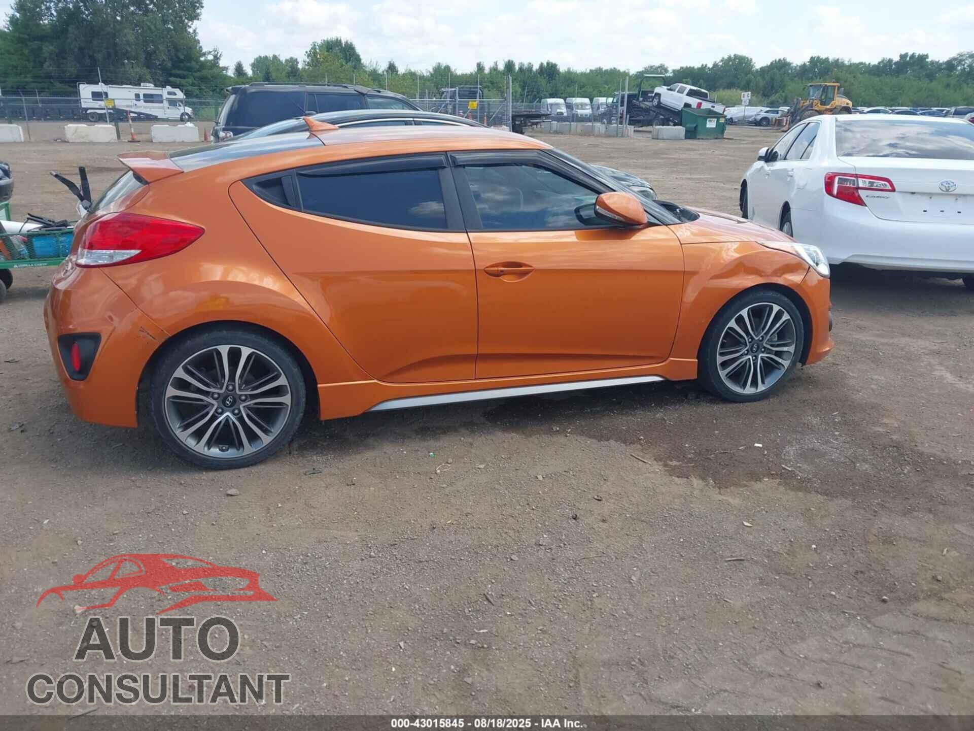 HYUNDAI VELOSTER 2016 - KMHTC6AEXGU292451